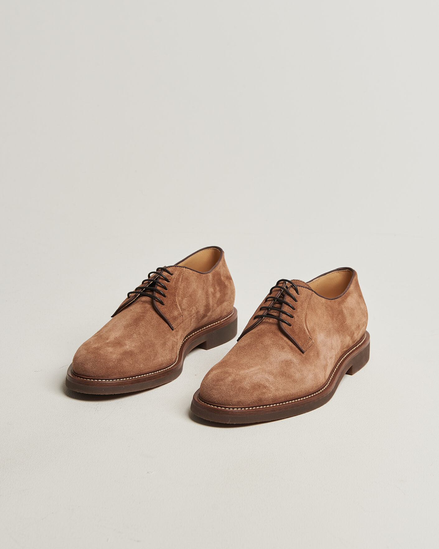 Heren | Derby schoenen | Brunello Cucinelli | Derby Shoes Brown Suede