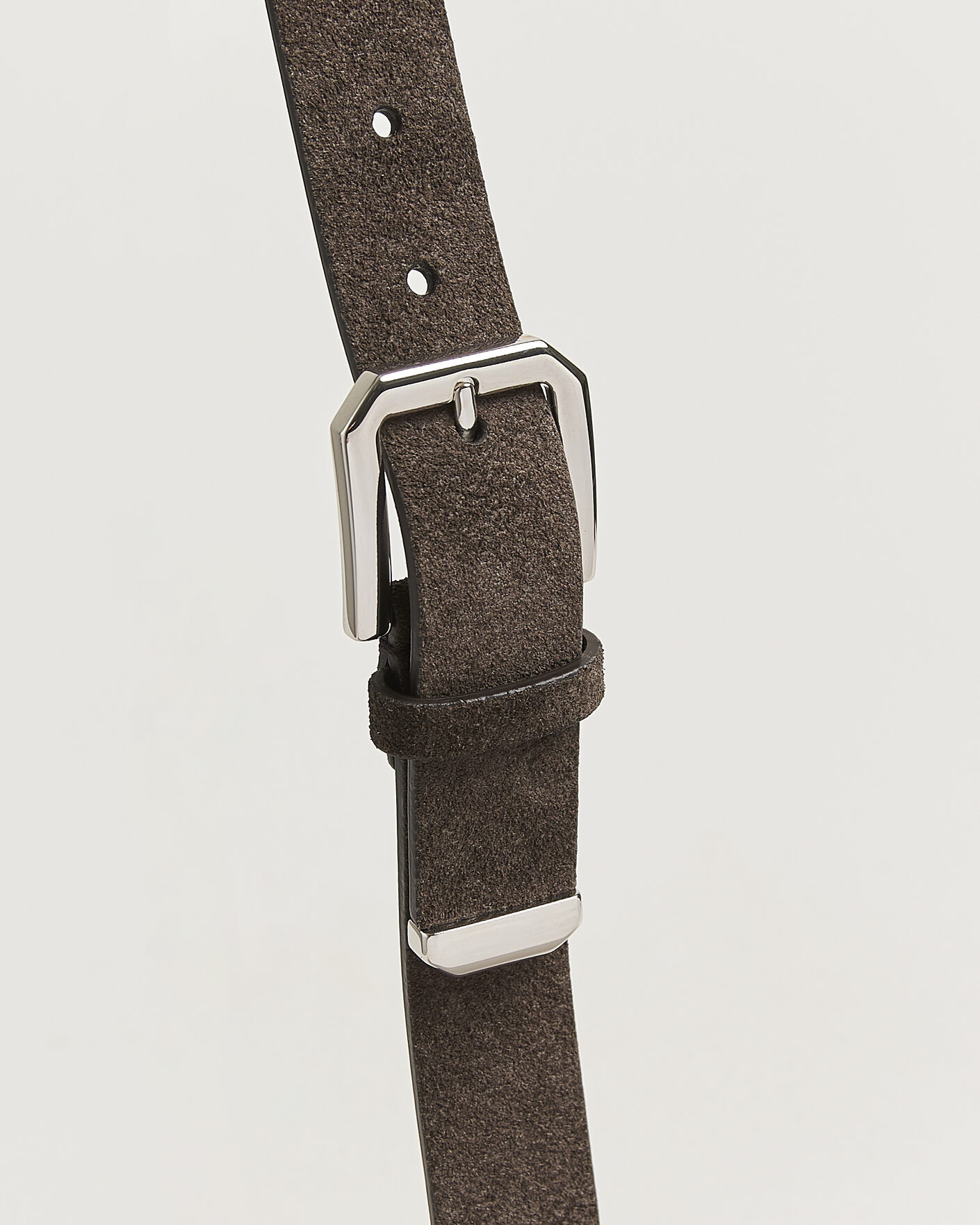 Heren | Riemen | Brunello Cucinelli | Classic Belt Brown Suede