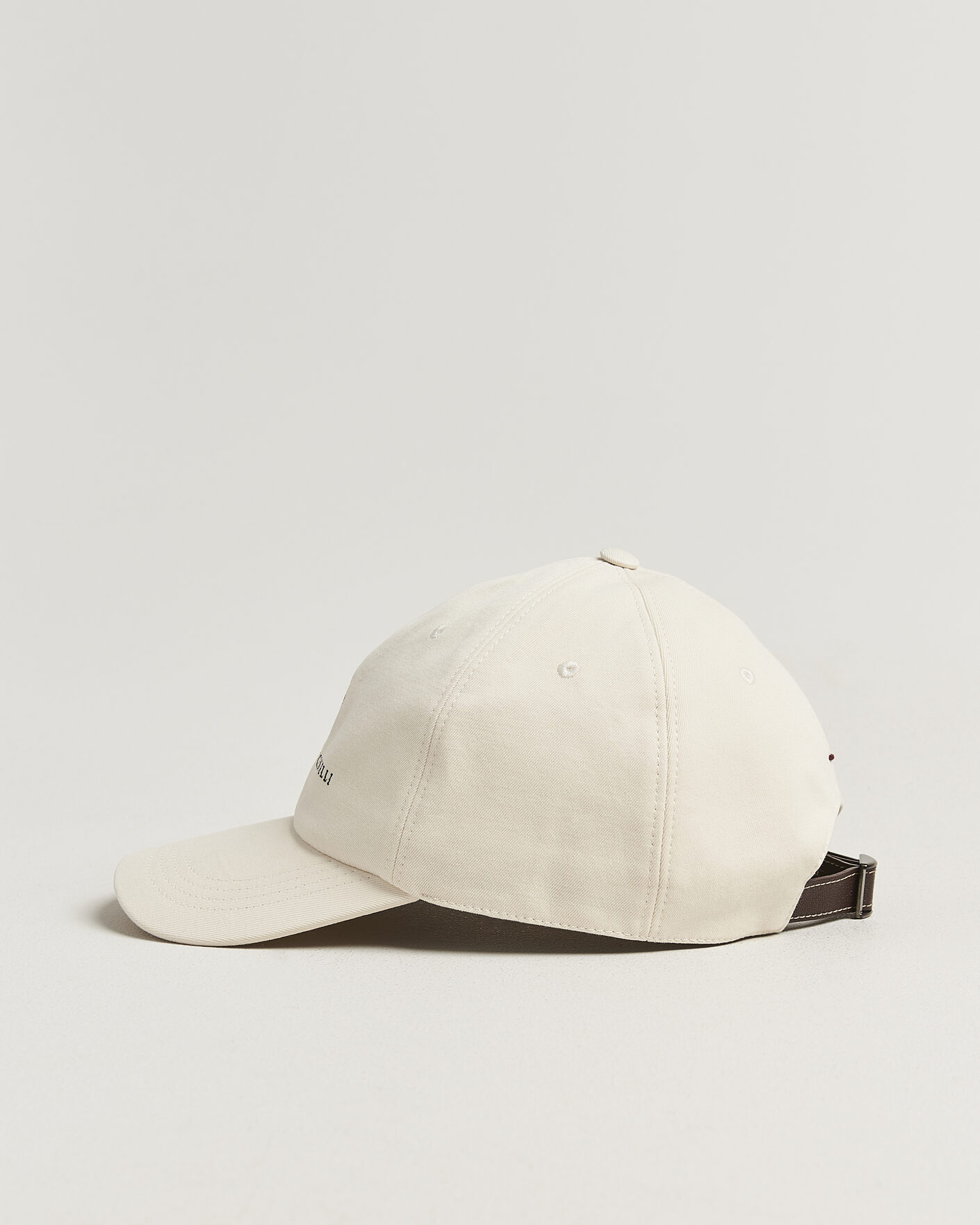 Heren | Hoeden en petten | Brunello Cucinelli | Twill Cotton Baseball Cap Off White