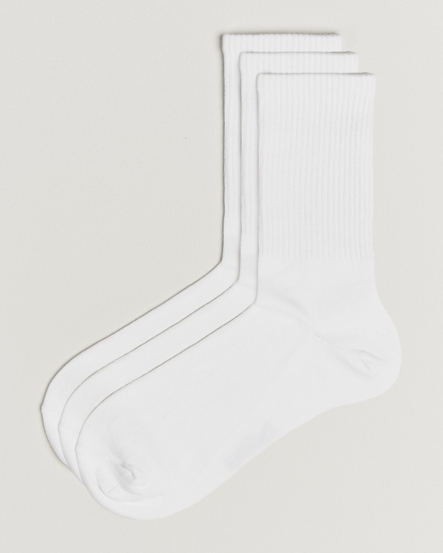 Heren | Ondergoed | Bread & Boxers | 3-Pack Sport Sock White
