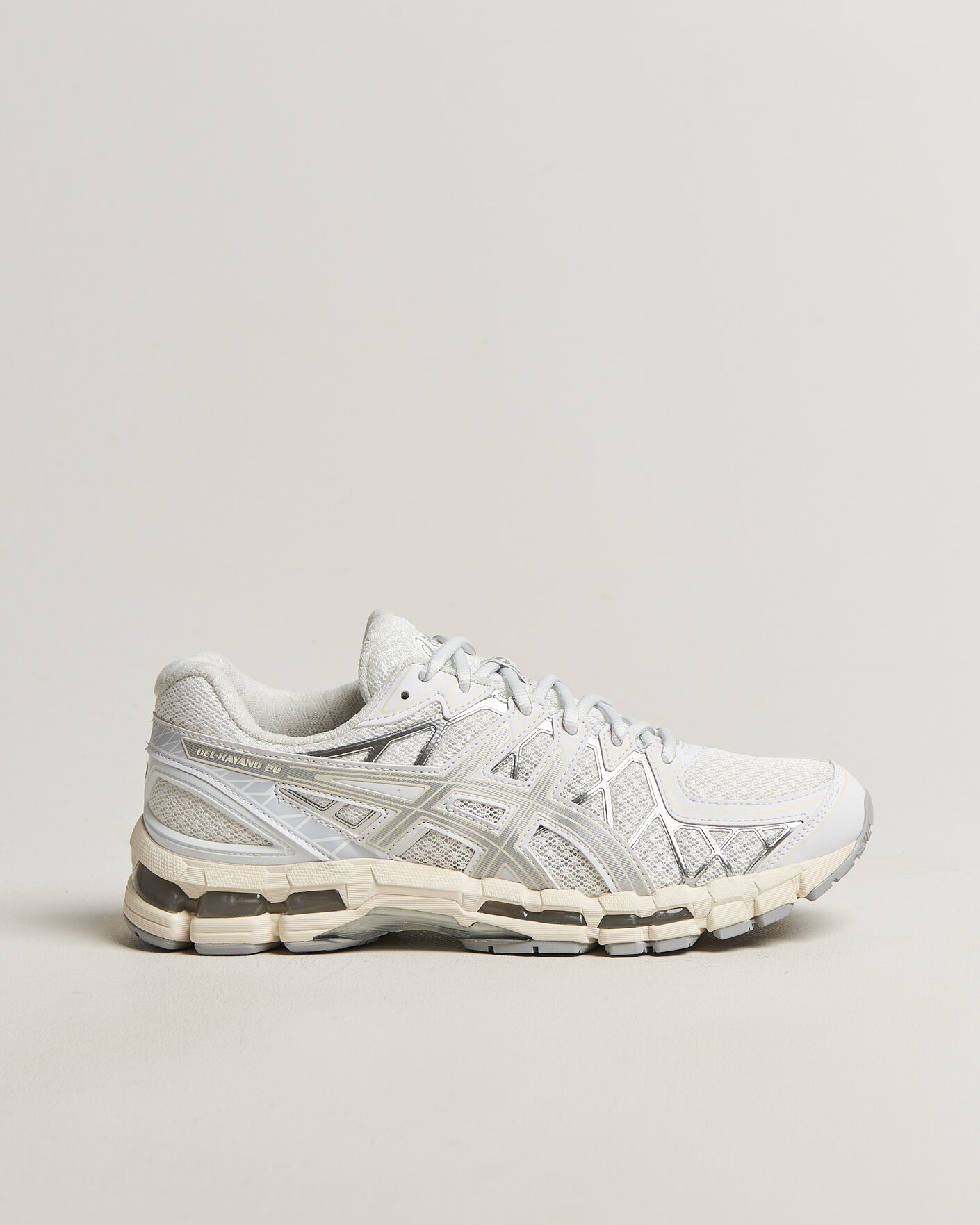 Heren | Sneakers | Asics | Gel-Kayano 20 White/Pure Silver