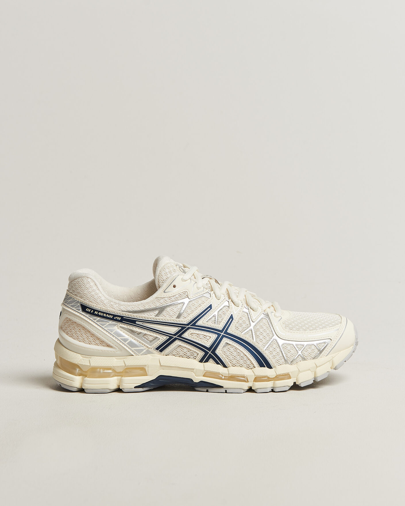 Heren | Sneakers | Asics | Gel-Kayano 20 Cream/Independence Blue