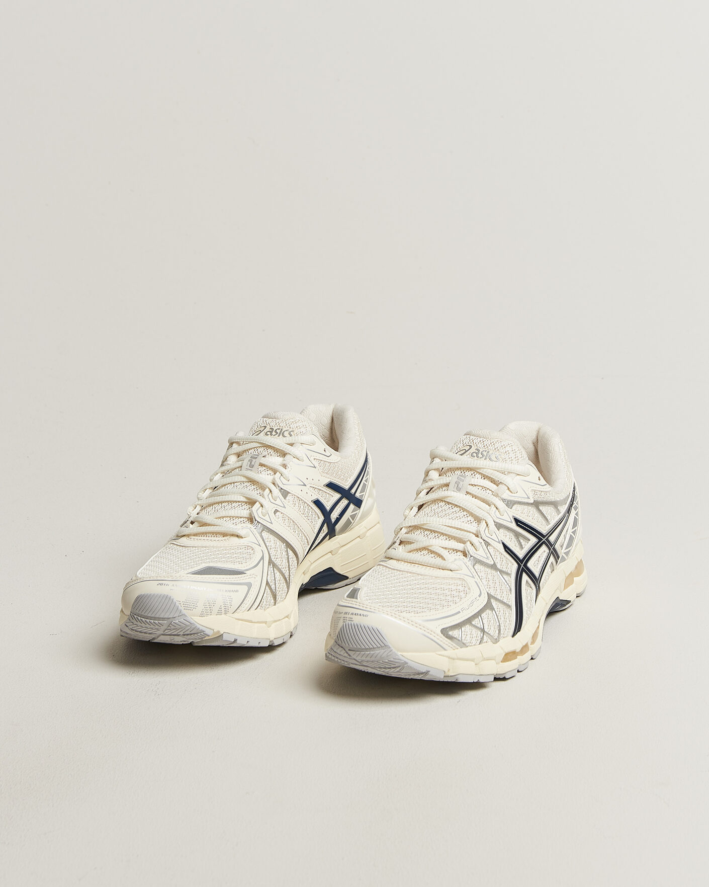 Heren | Sneakers | Asics | Gel-Kayano 20 Cream/Independence Blue