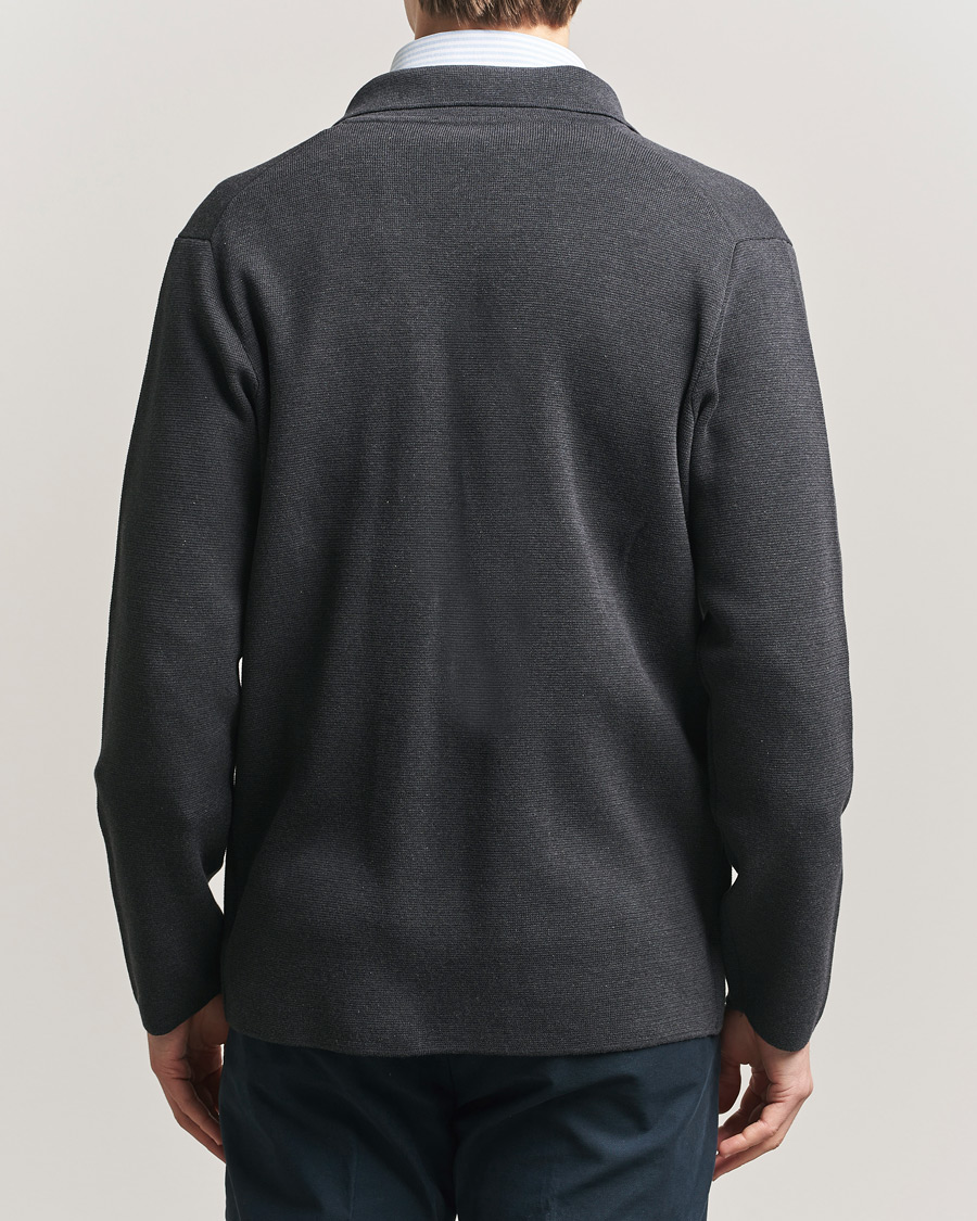 Heren | Blazers | Lardini | Knitted Cotton Blazer Grey