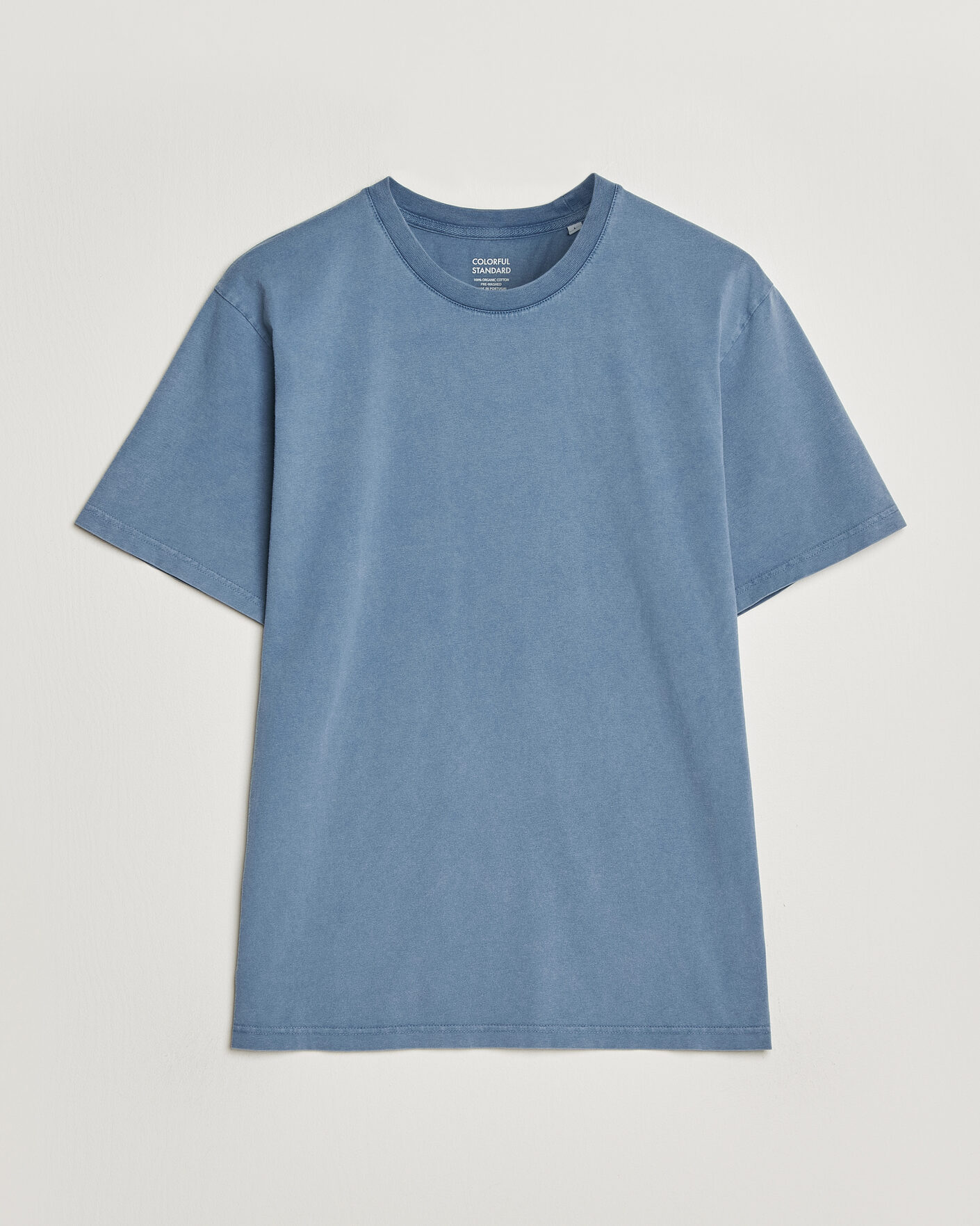 Heren | T-shirts | Colorful Standard | Classic Organic T-Shirt Faded Indigo