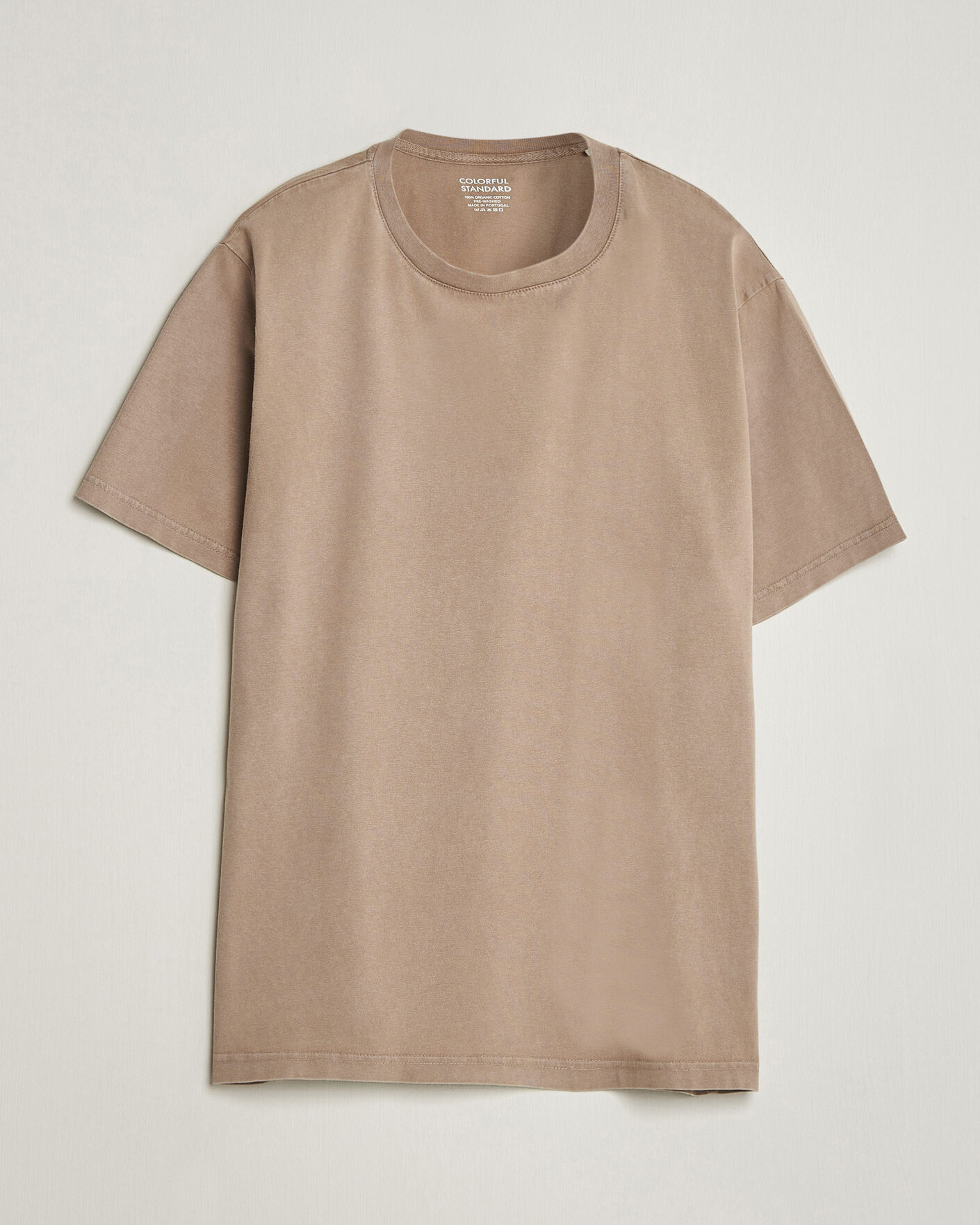 Heren | T-shirts | Colorful Standard | Classic Organic T-Shirt Faded Khaki