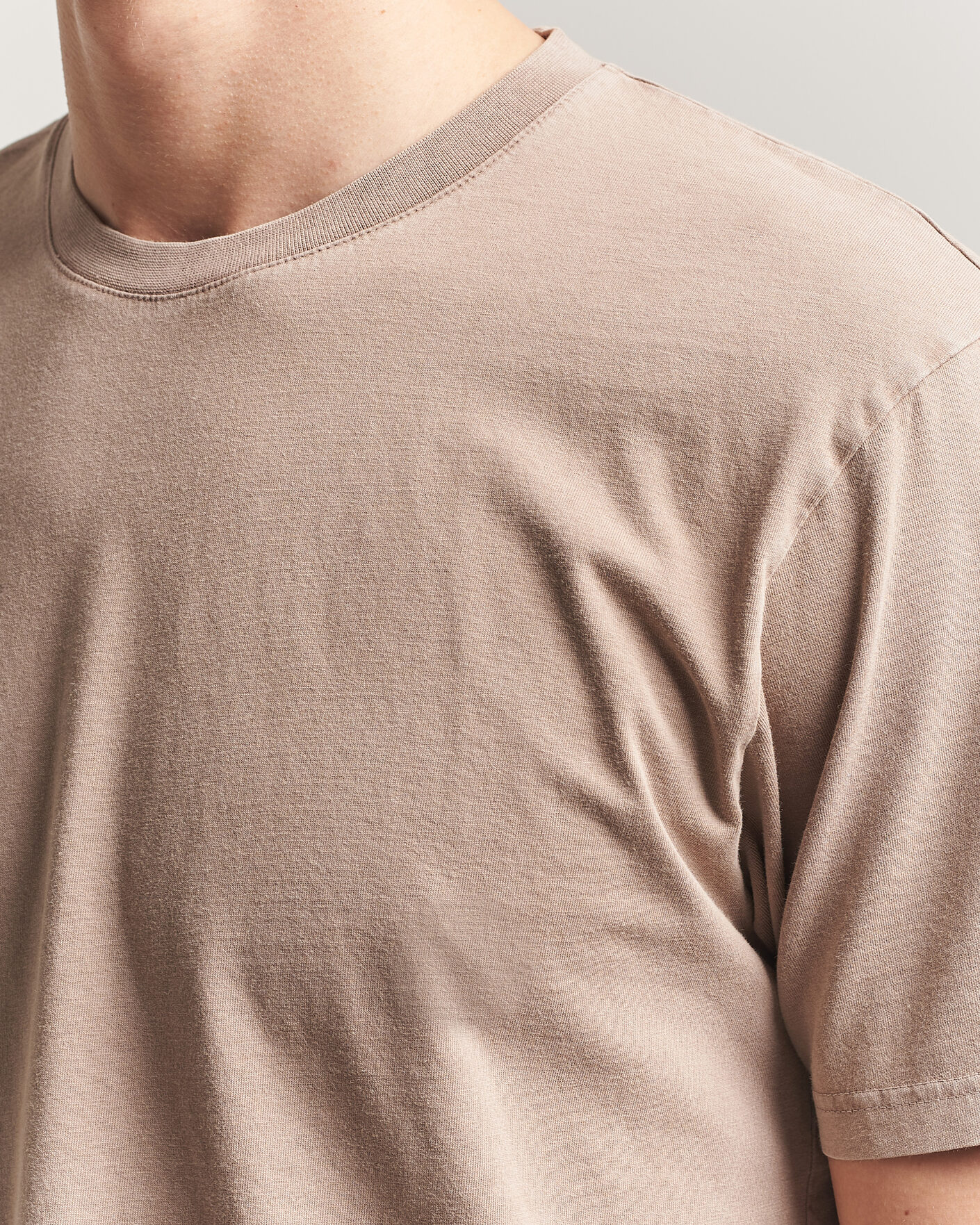 Heren | T-shirts | Colorful Standard | Classic Organic T-Shirt Faded Khaki