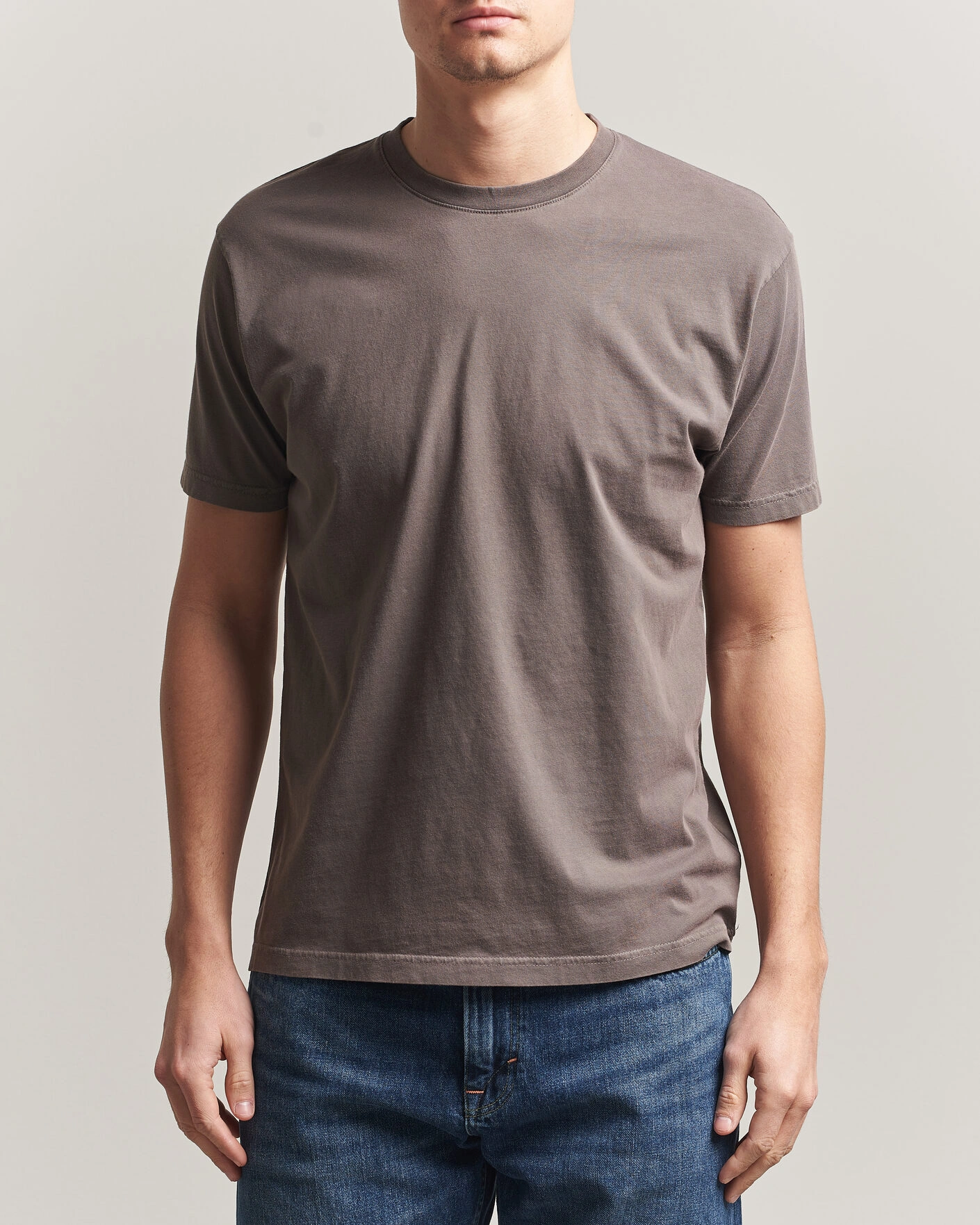 Heren | T-shirts | Colorful Standard | Classic Organic T-Shirt Faded Mud
