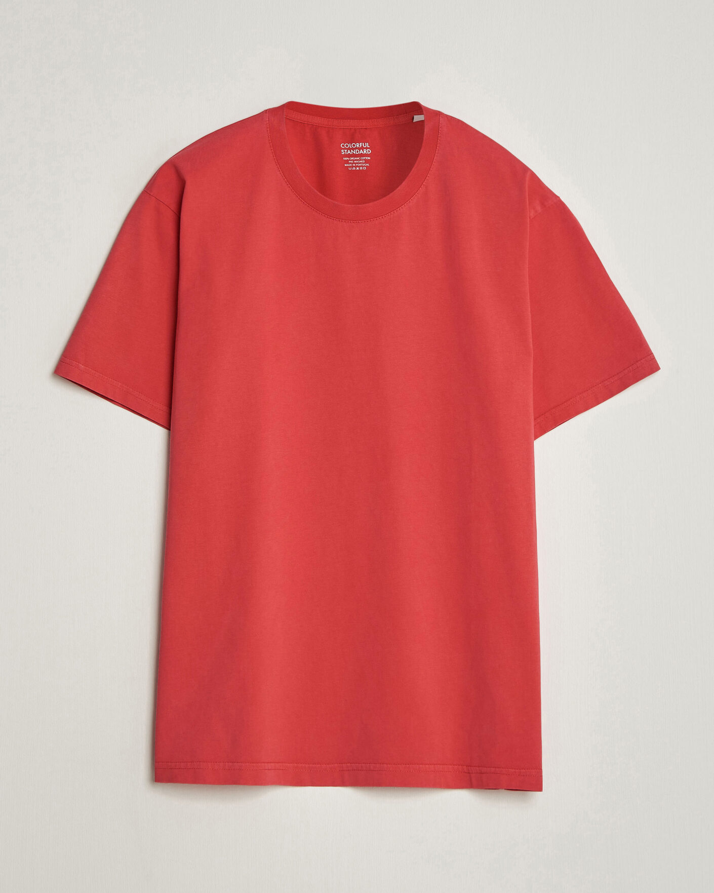 Heren | T-shirts | Colorful Standard | Classic Organic T-Shirt Faded Red