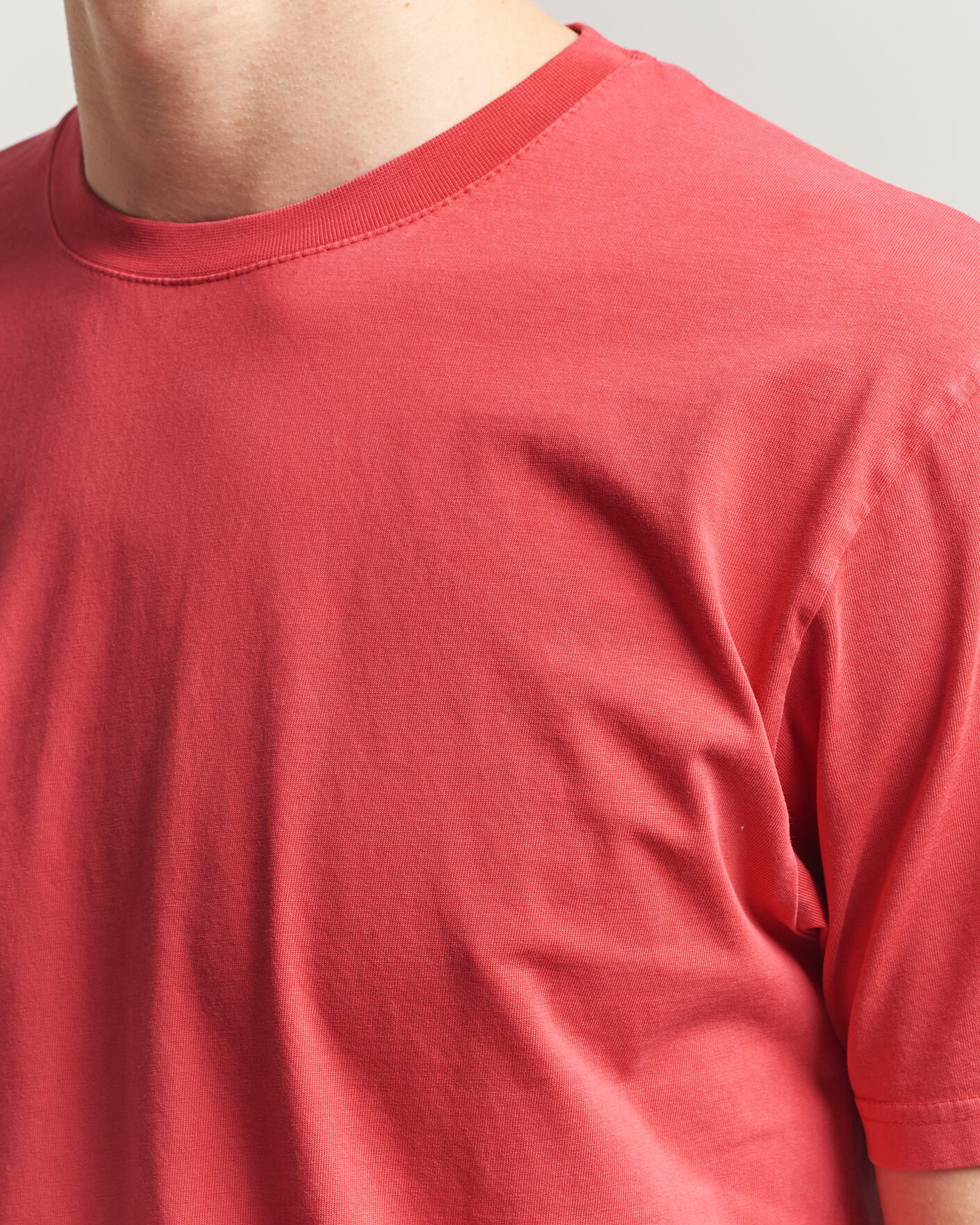Heren | T-shirts | Colorful Standard | Classic Organic T-Shirt Faded Red
