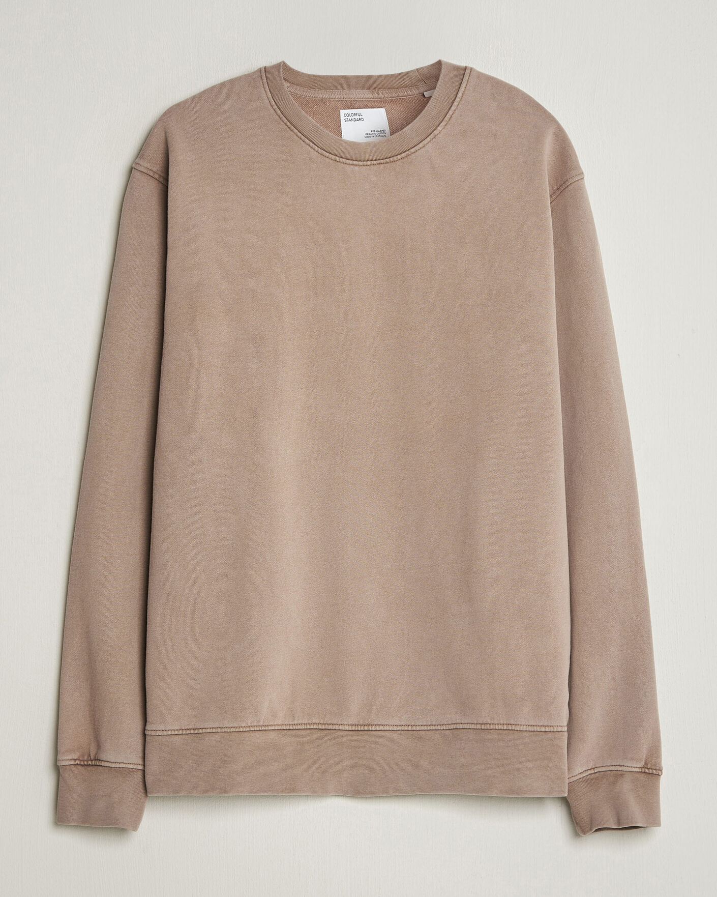 Heren | Truien | Colorful Standard | Classic Organic Crew Neck Sweat Faded Khaki