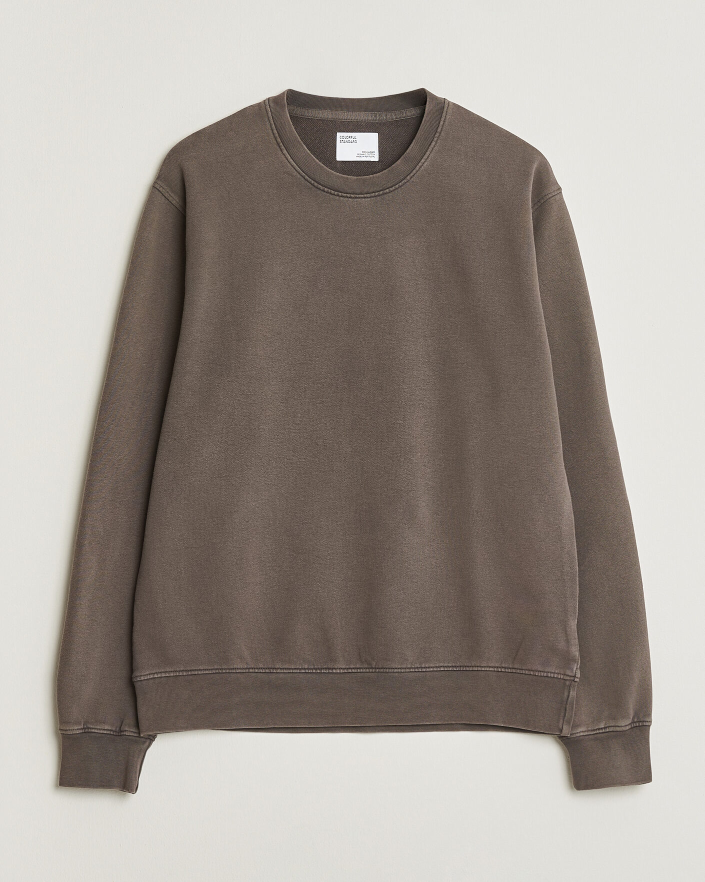 Heren | Truien | Colorful Standard | Classic Organic Crew Neck Sweat Fade Mud