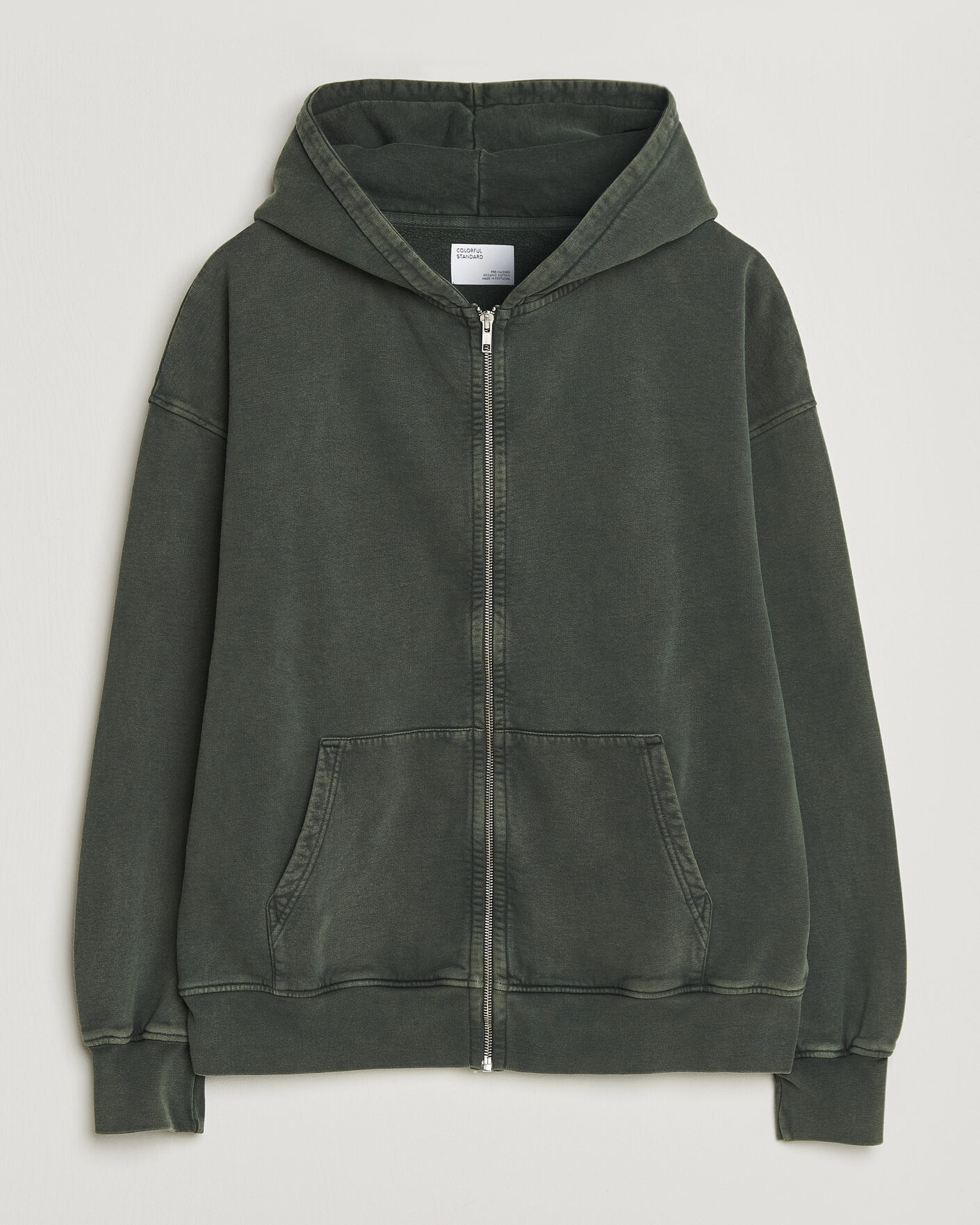 Heren | Truien | Colorful Standard | Classic Organic Full Zip Hoodie Midnight Forest