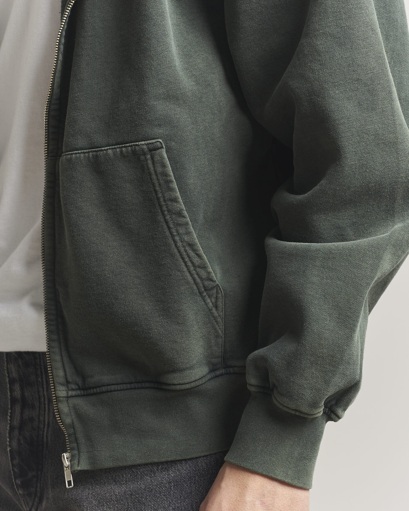 Heren | Truien | Colorful Standard | Classic Organic Full Zip Hoodie Midnight Forest