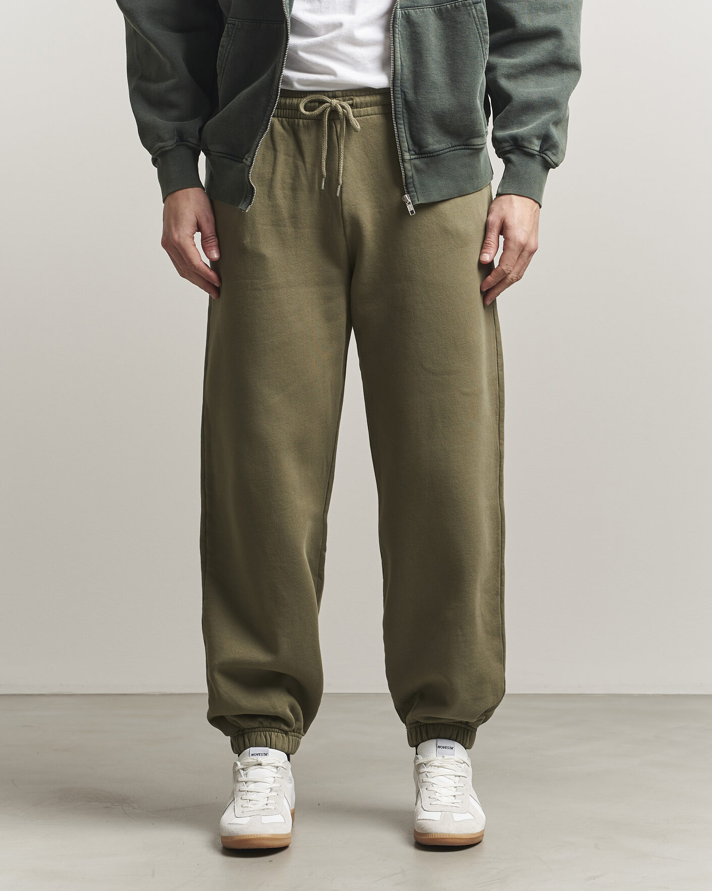 Heren | Broeken | Colorful Standard | Classic Organic Sweatpants Dusty Olive