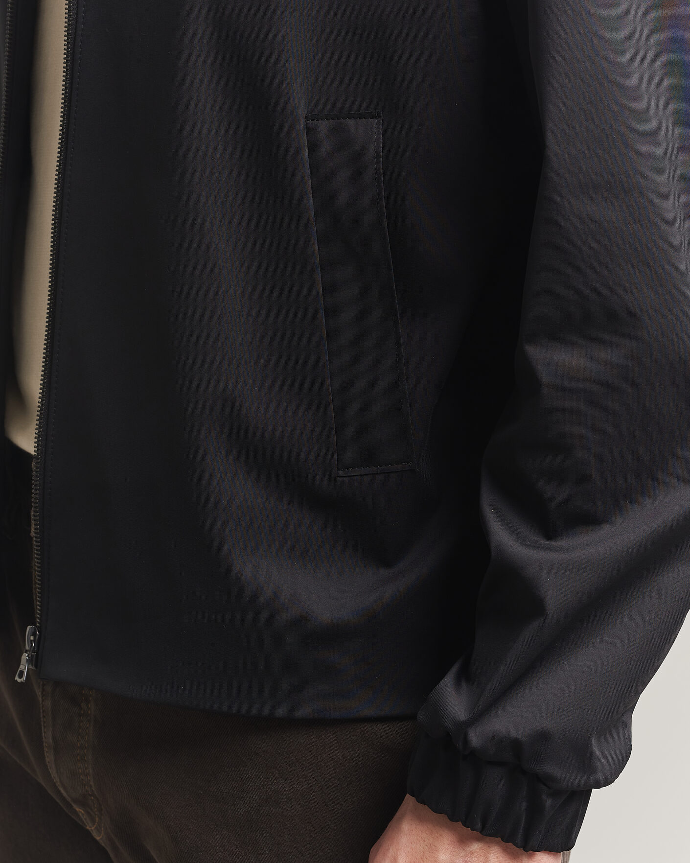 Heren | Jassen | Harris Wharf London | Light Technic Short Jacket Black