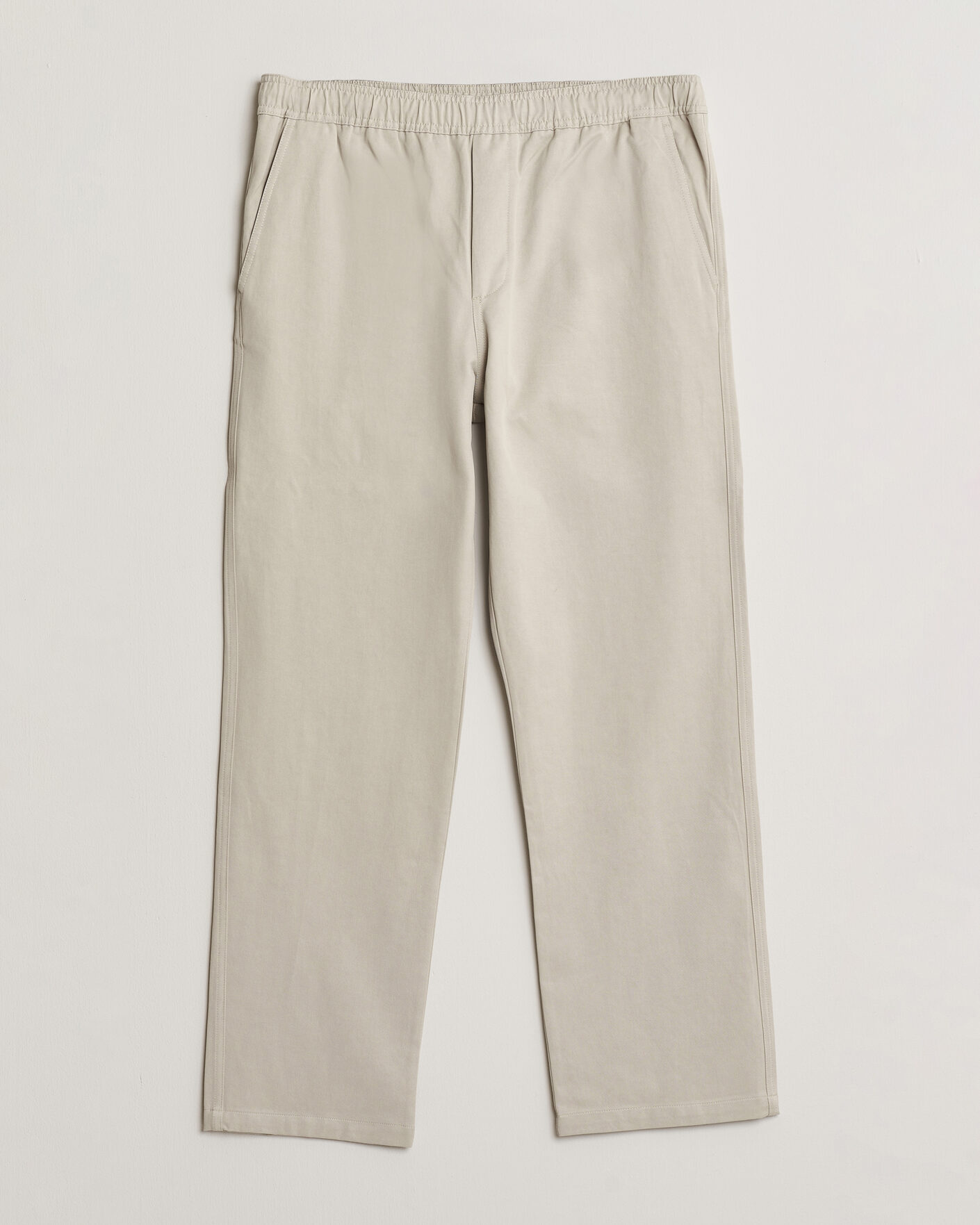 Heren | Broeken | Samsøe Samsøe | Jabari Cotton Drawstring Trousers Moonstruck