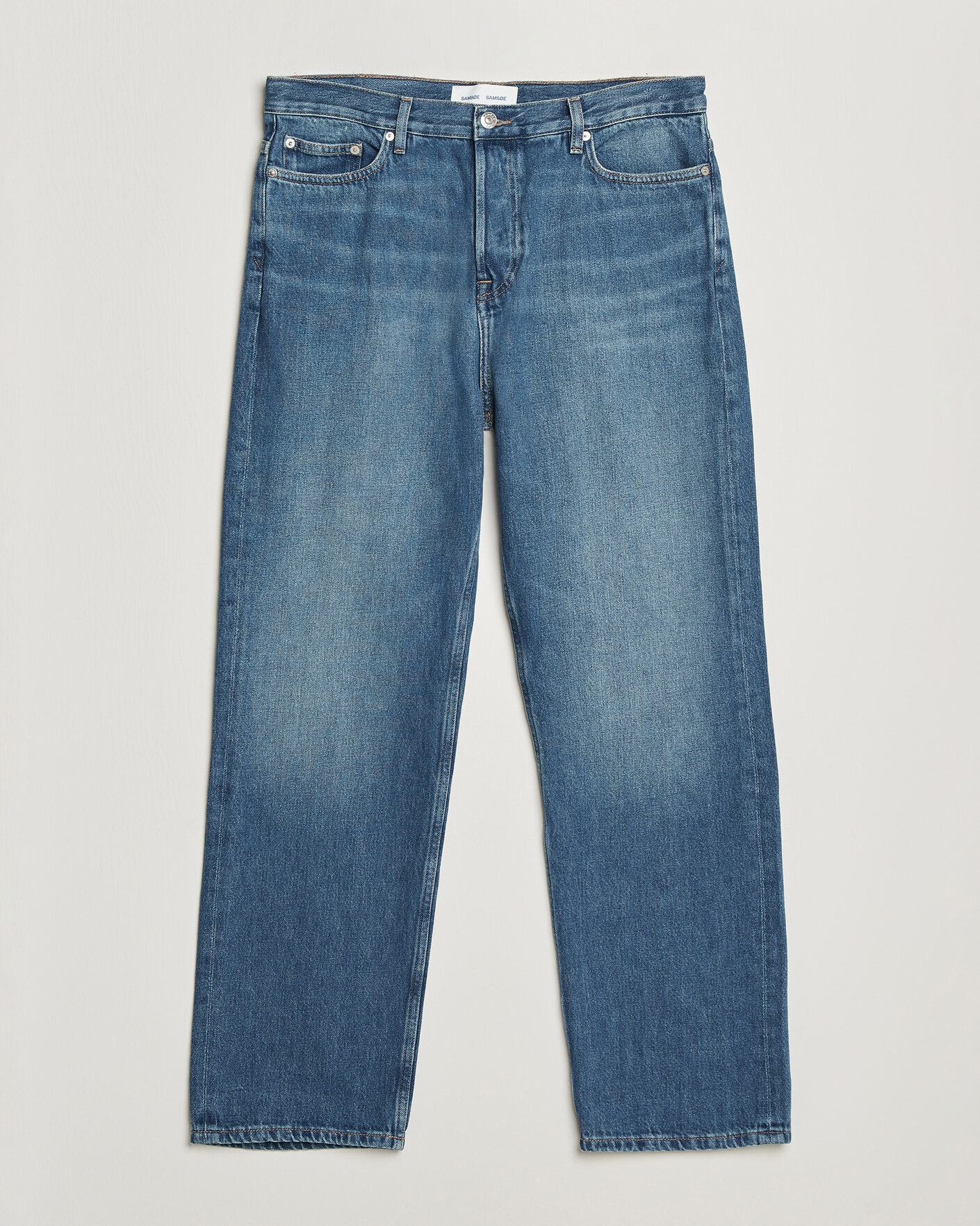 Heren | Broeken | Samsøe Samsøe | Eddie Regular Fit Jeans Fluid Blue