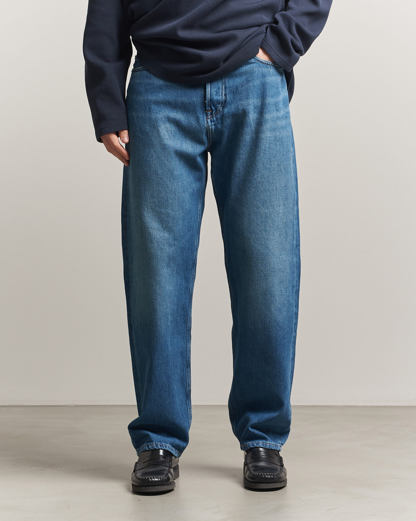 Heren | Jeans | Samsøe Samsøe | Eddie Regular Fit Jeans Fluid Blue
