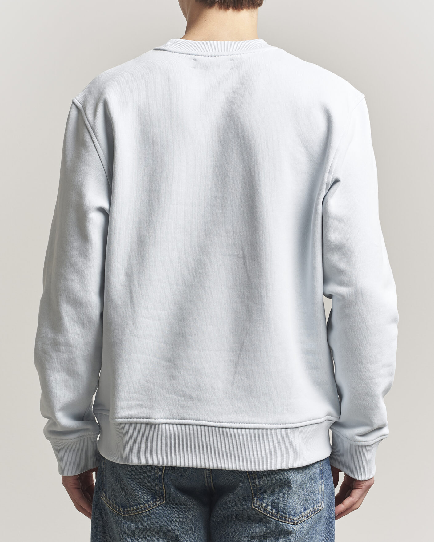 Heren | Truien | Samsøe Samsøe | Joel Organic Cotton Sweatshirt Skywriting
