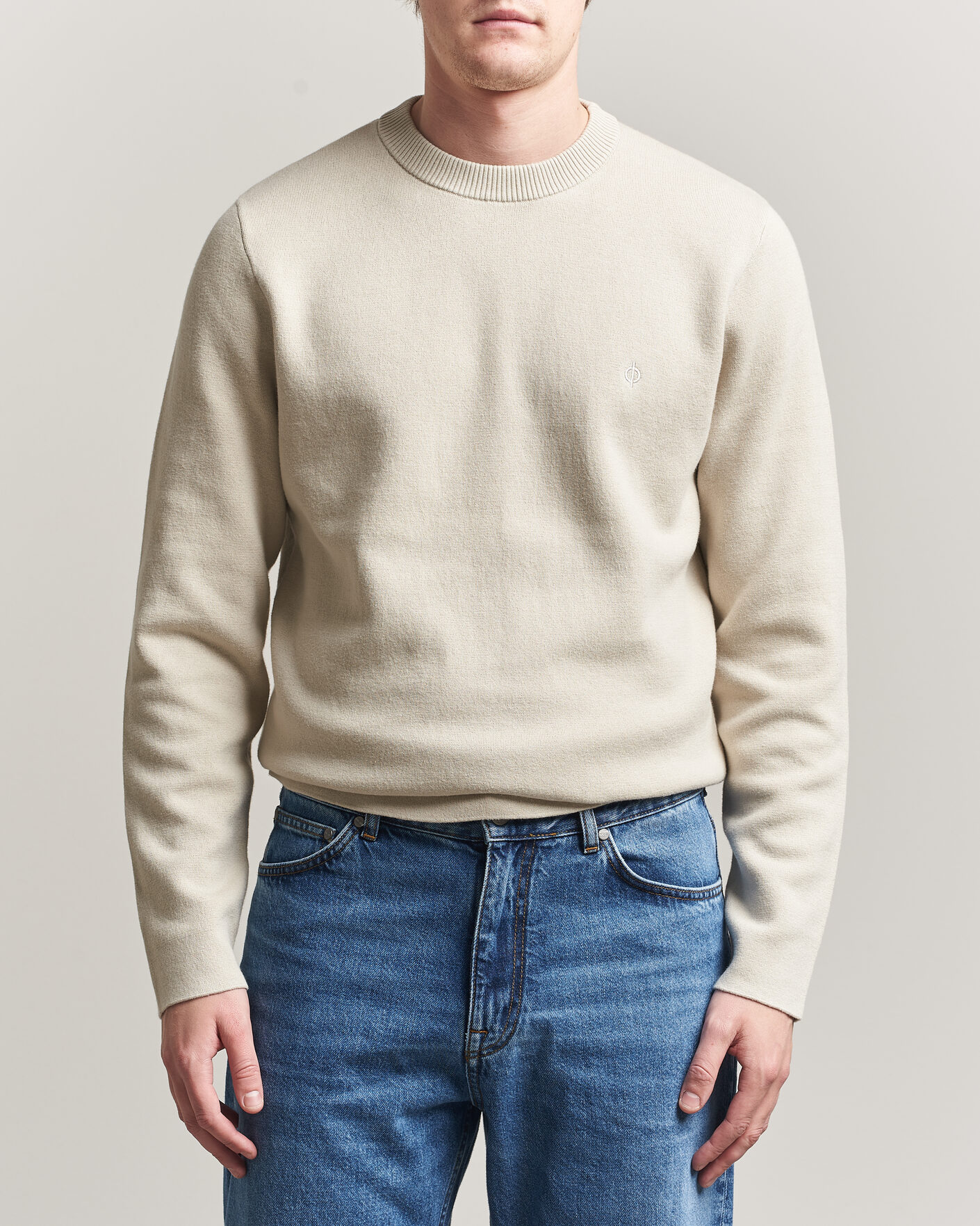 Heren | Truien | Samsøe Samsøe | Niklas Crew Neck Sweater Moonstruck