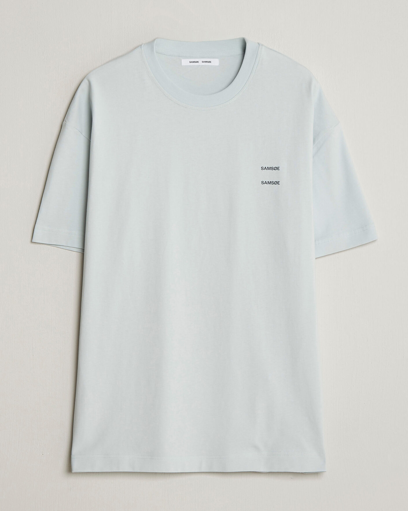 Heren | T-shirts | Samsøe Samsøe | Joel Organic Cotton T-Shirt Skywriting