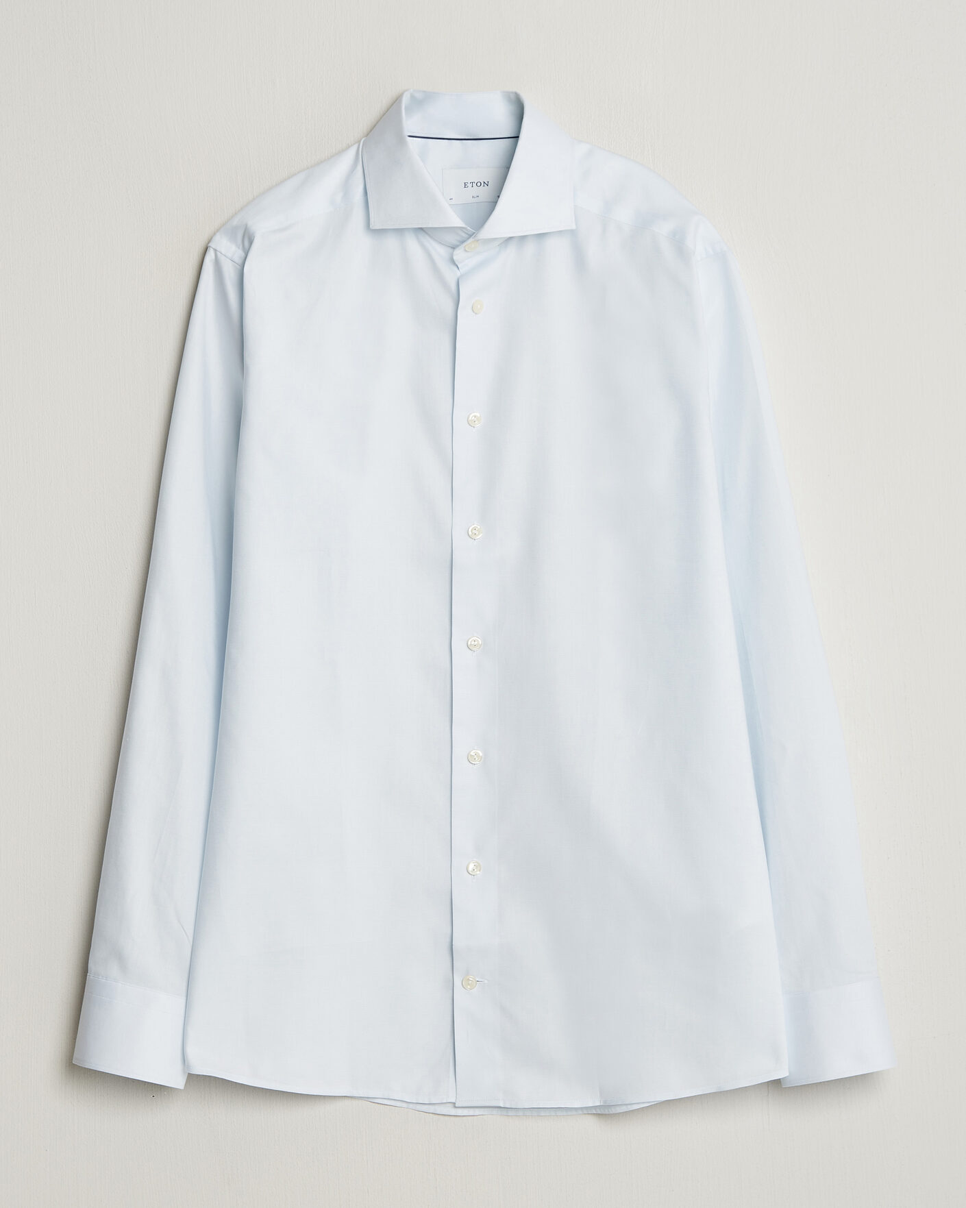Heren | Overhemden | Eton | Slim Fit Signature Oxford Shirt Light Blue