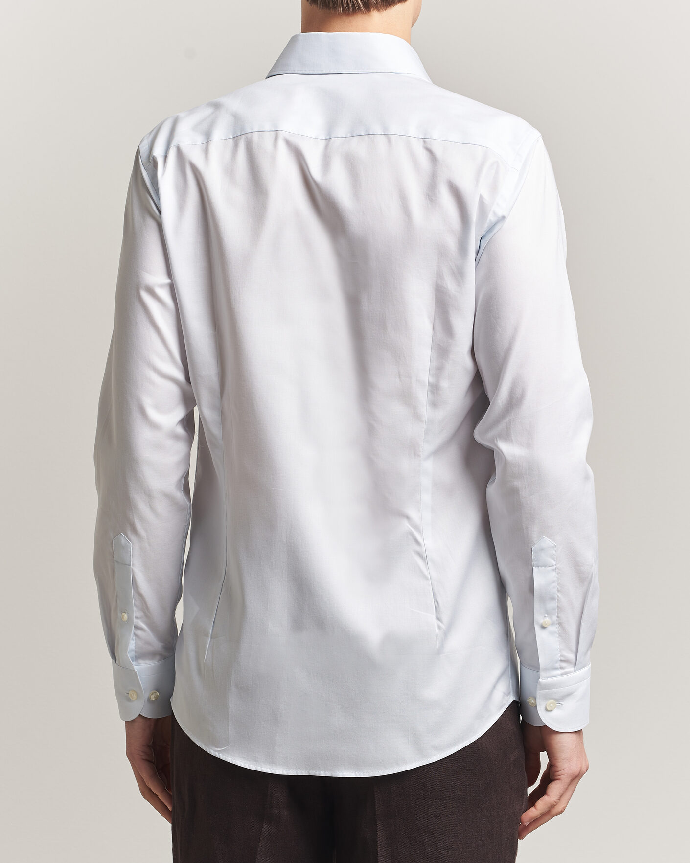 Heren | Overhemden | Eton | Slim Fit Signature Oxford Shirt Light Blue