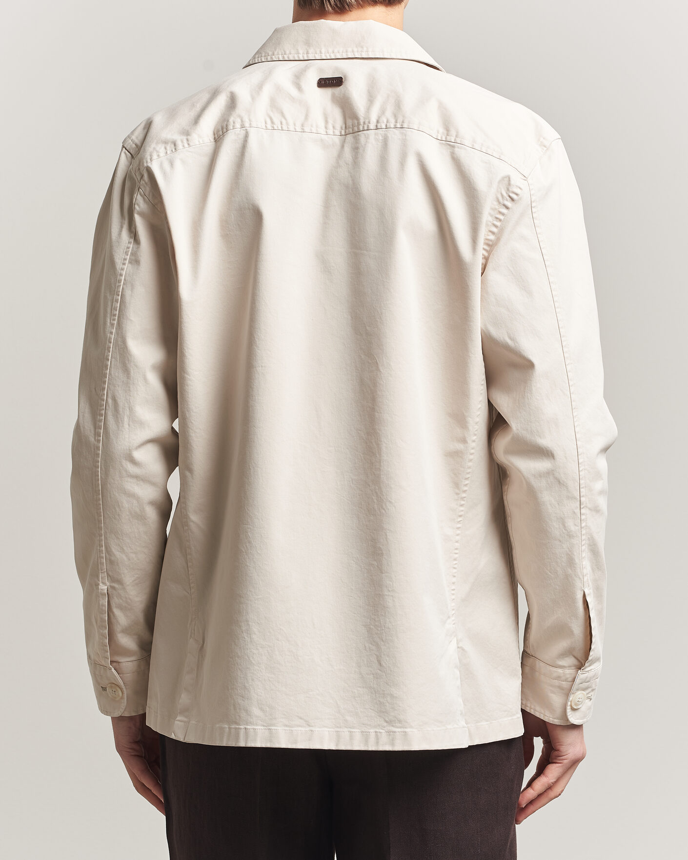 Heren | Jassen | Eton | Cotton Chore Jacket Off White