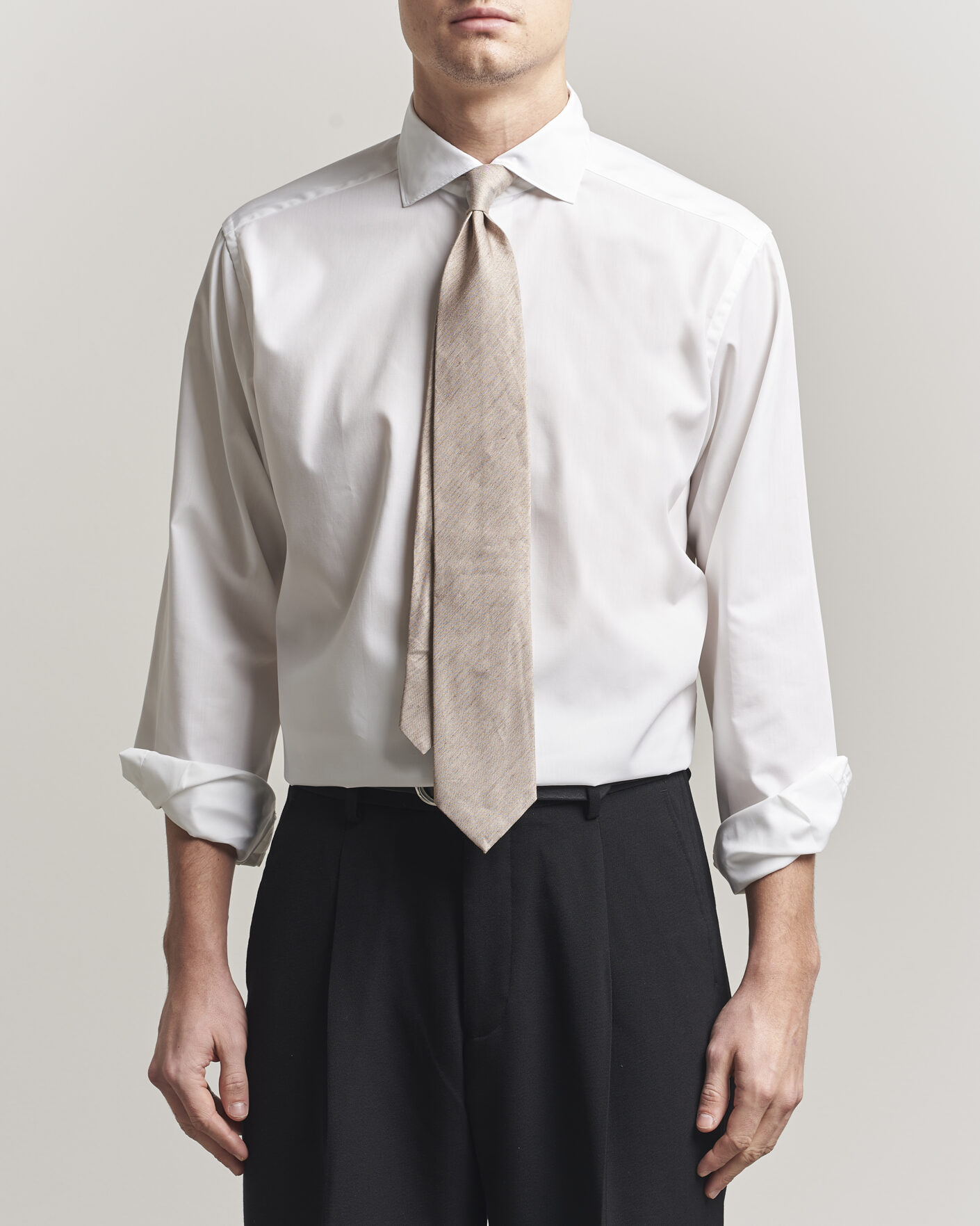 Heren | Overhemden | Eton | Casual Fit Breeze Poplin Shirt White