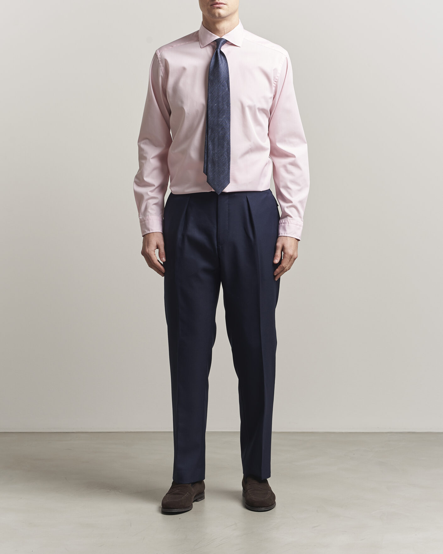 Heren | Overhemden | Eton | Casual Fit Breeze Poplin Shirt Pink