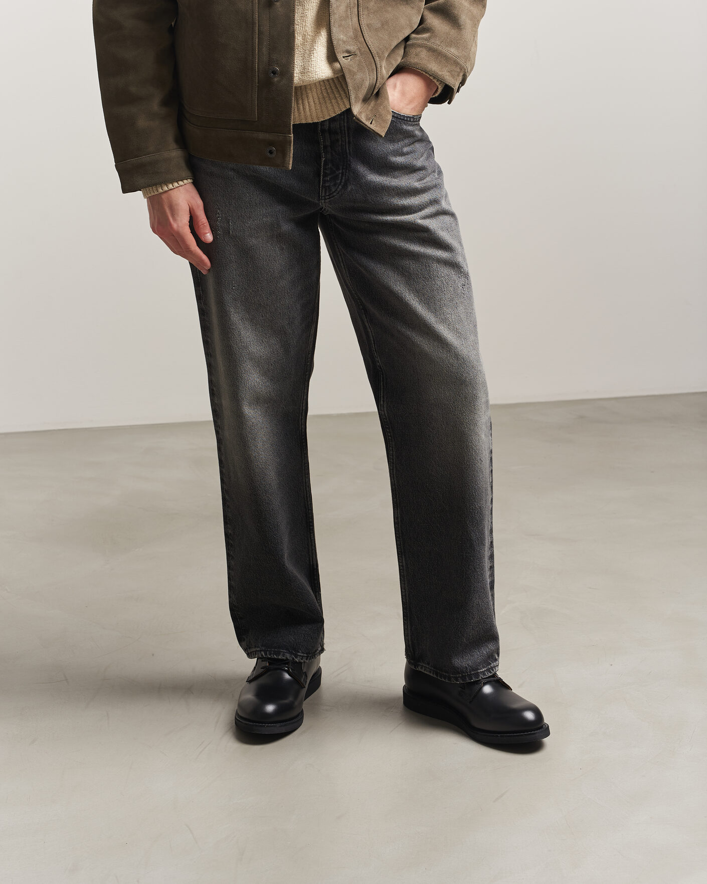 Heren | Oxfords | Red Wing Shoes | Postman Oxford Black Chaparral