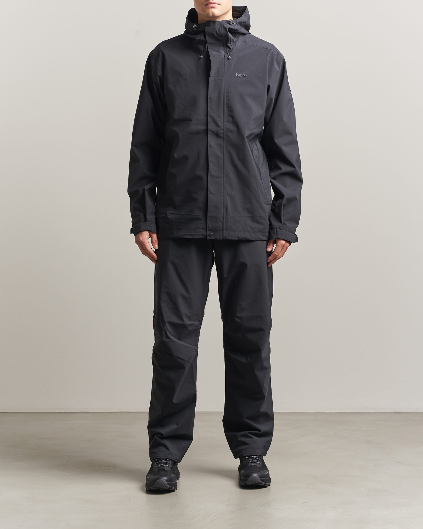 Heren | Jassen | Haglöfs | Breeze Proof Jacket True Black
