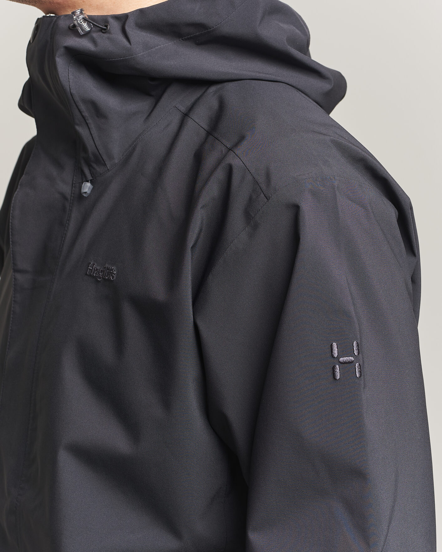 Heren | Jassen | Haglöfs | Breeze Proof Jacket True Black