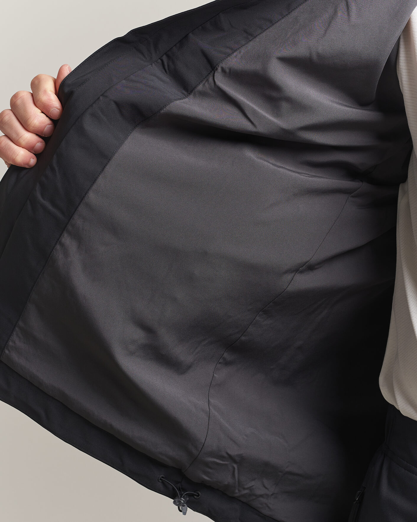 Heren | Jassen | Haglöfs | Breeze Proof Jacket True Black