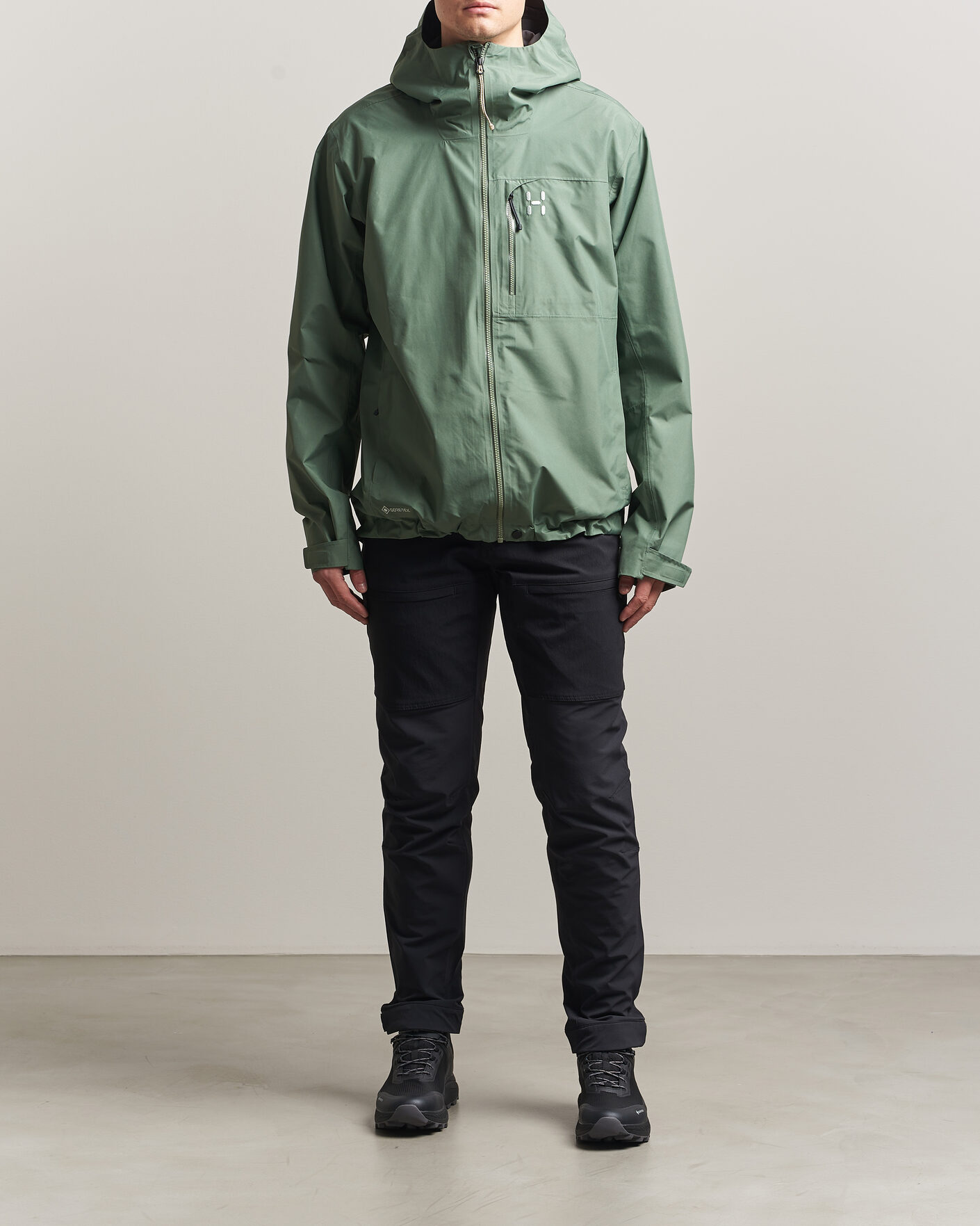 Heren | Jassen | Haglöfs | Alert Gore-Tex Jacket Chlorophyll Green