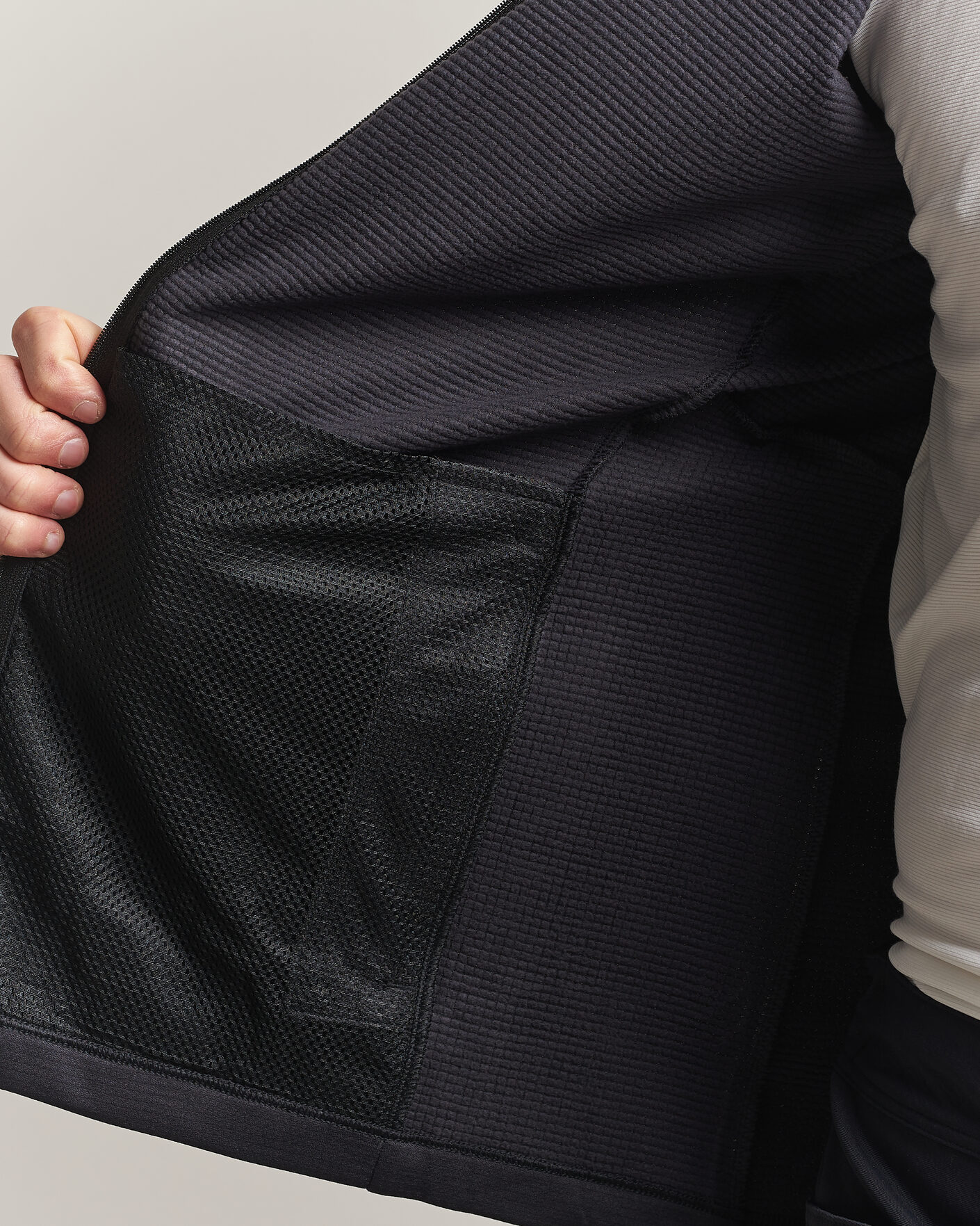 Heren | Truien | Haglöfs | Korp Mid Fleece Hood True Black