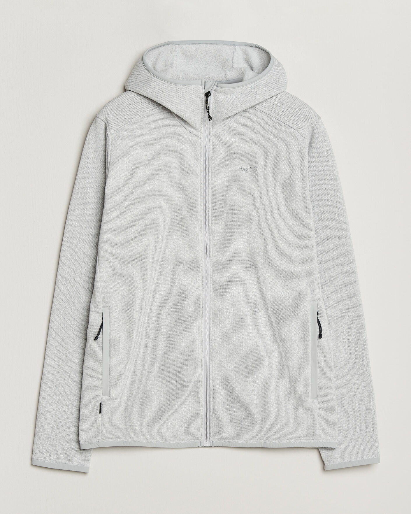 Heren | Truien | Haglöfs | Swook II Mid Hood Stone Grey