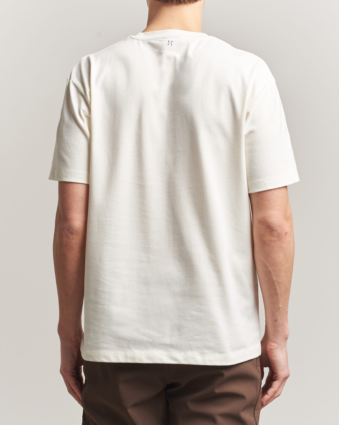 Heren | T-shirts | Haglöfs | Organic Cotton T-Shirt Soft White
