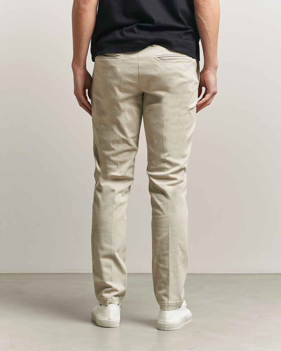 Heren | Broeken | Replay | Benni Hyperflex X-Lite Chinos Ivory