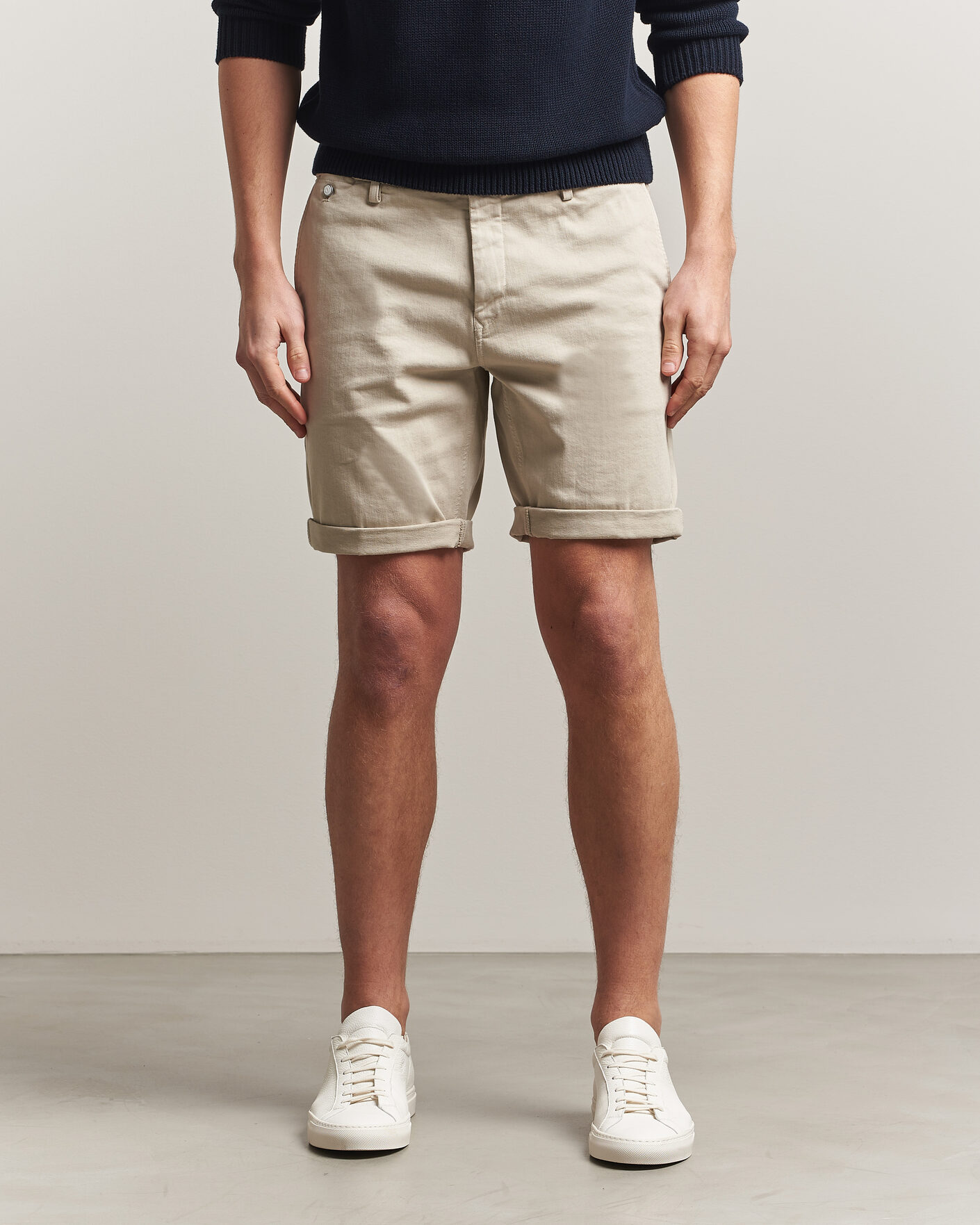 Heren | Korte broek | Replay | Benni Hyperflex Shorts Ivory