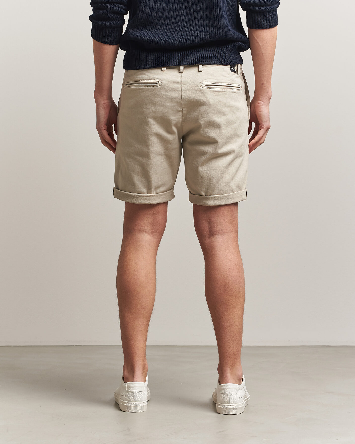 Heren | Korte broek | Replay | Benni Hyperflex Shorts Ivory