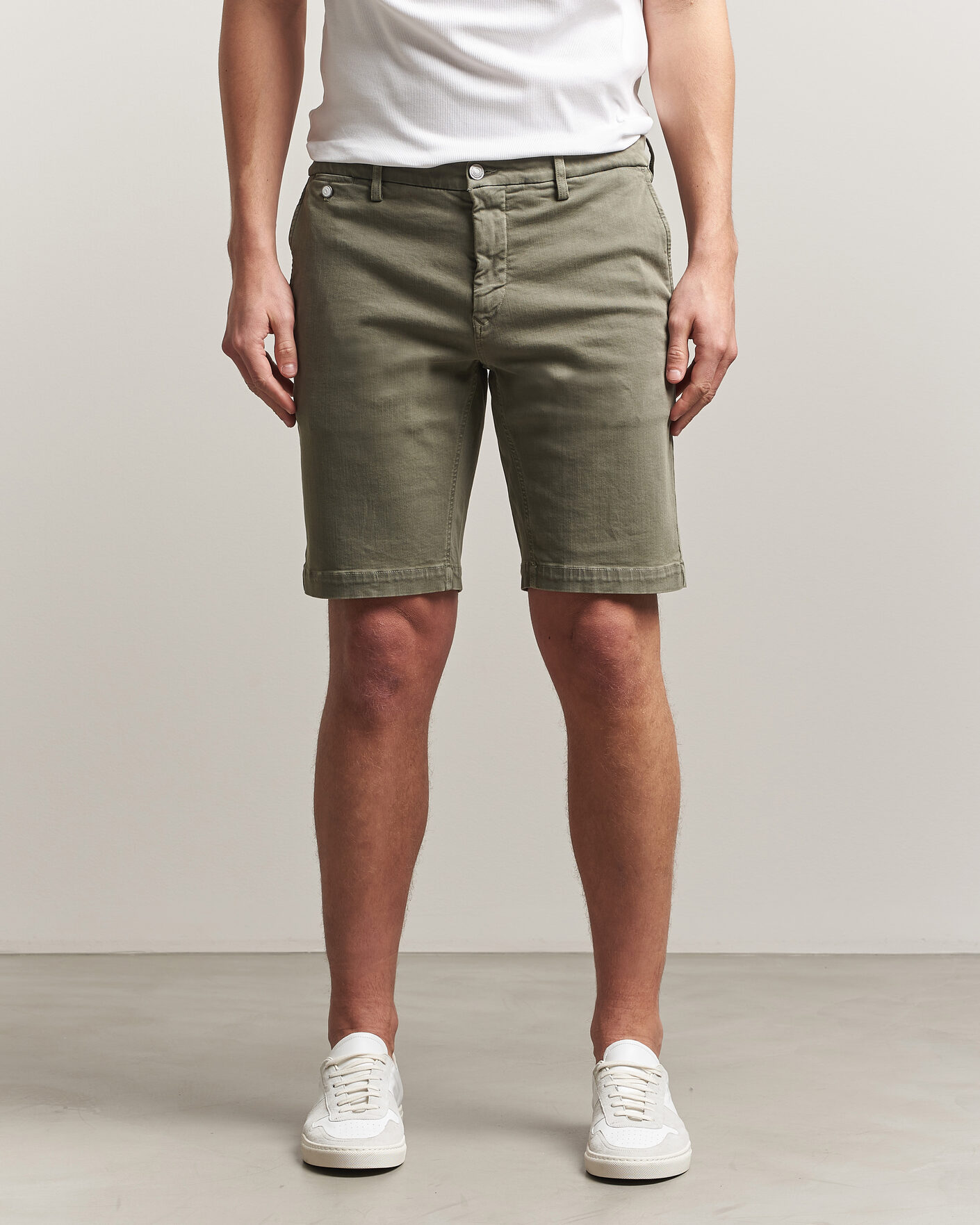 Heren | Korte broek | Replay | Benni Hyperflex Shorts Military Green