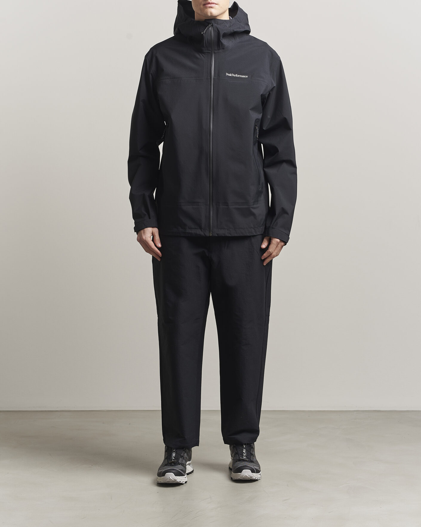 Heren | Jassen | Peak Performance | Treeline Gore-Tex Shell Jacket Black