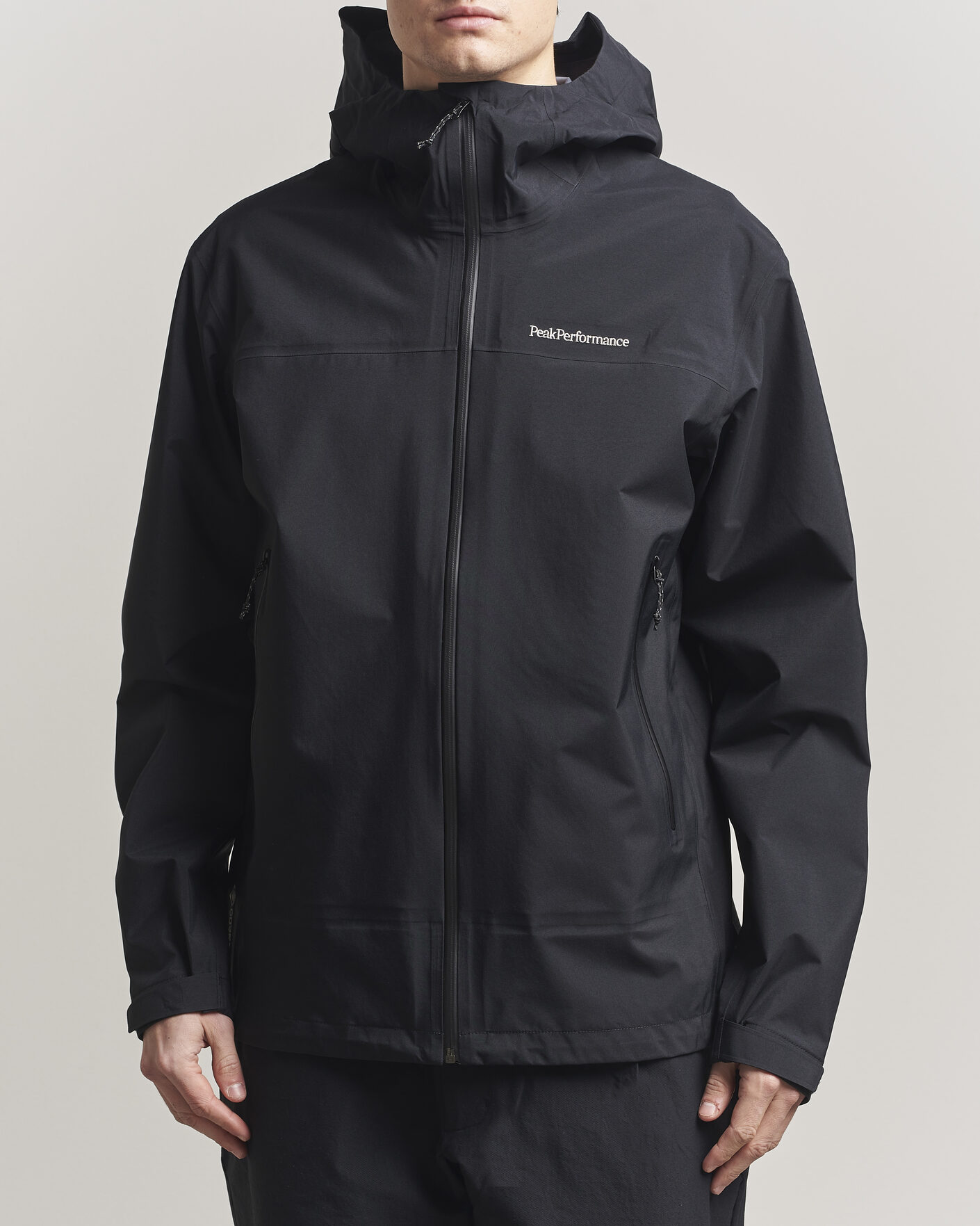 Heren | Jassen | Peak Performance | Treeline Gore-Tex Shell Jacket Black
