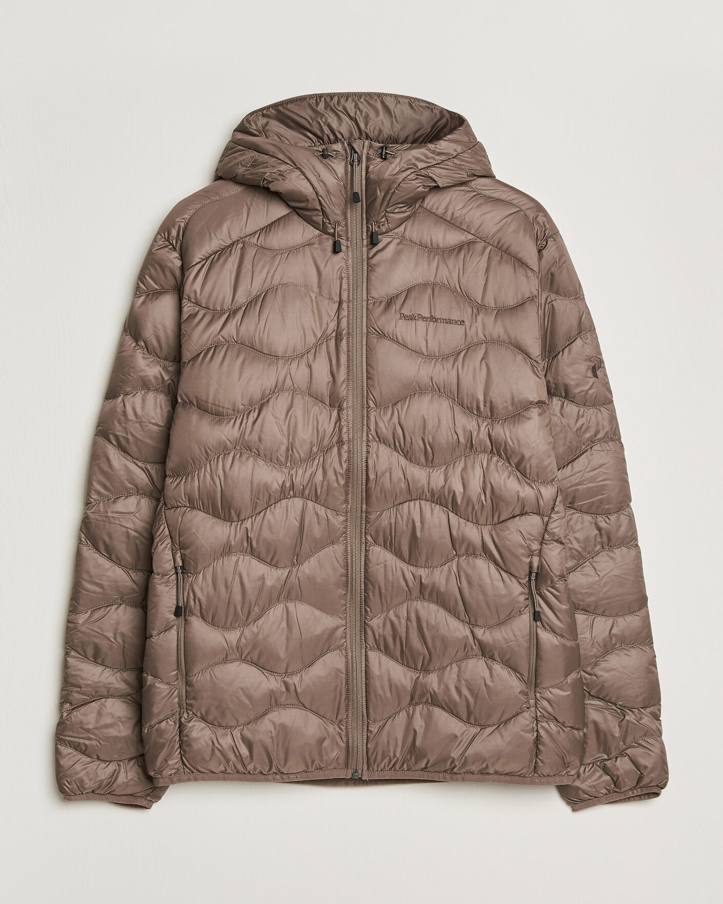 Heren | Jassen | Peak Performance | Helium Down Hooded Jacket Terrian Tan