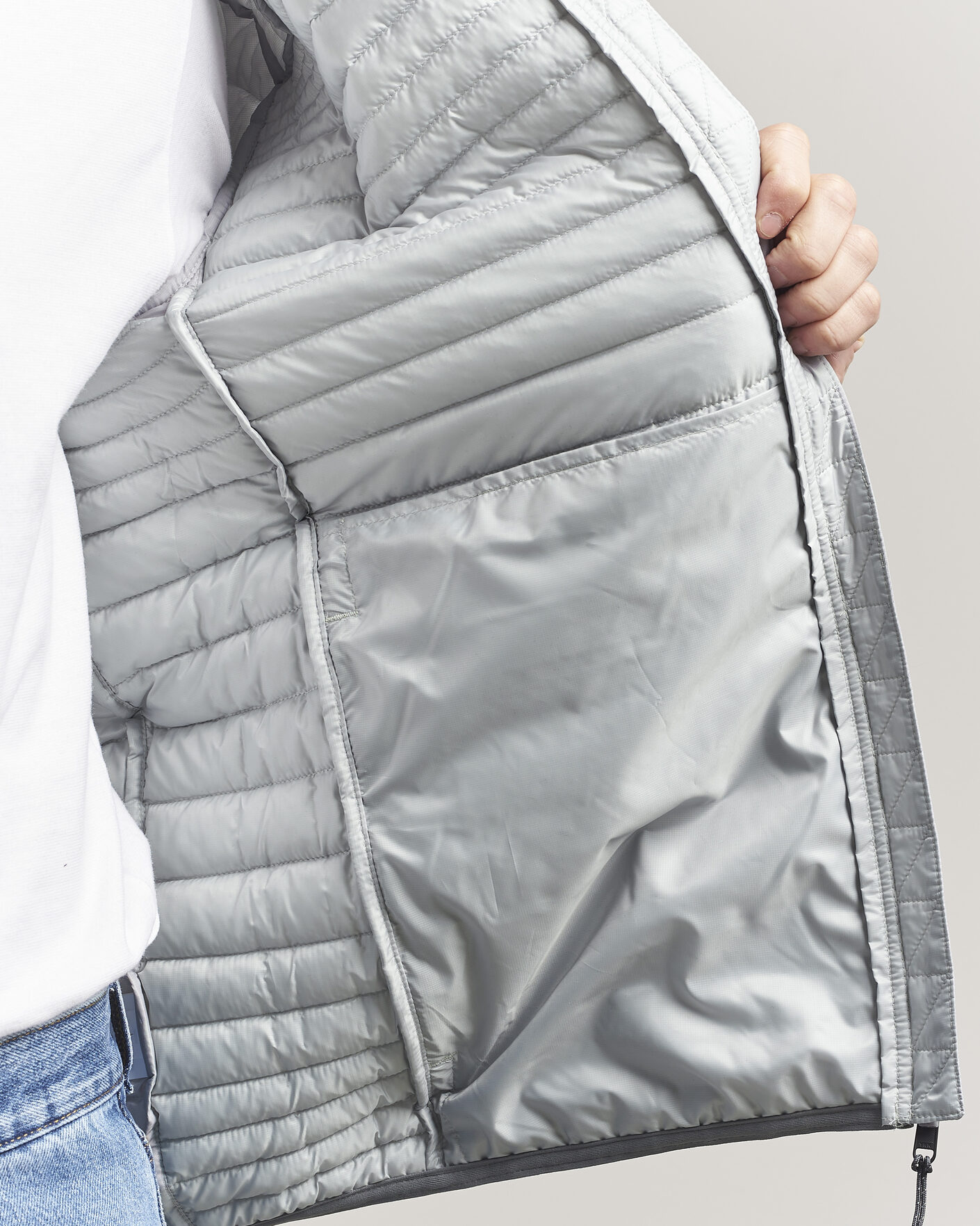 Heren | Jassen | Peak Performance | Monolight Insulated Hooded Jacket Summit Smoke