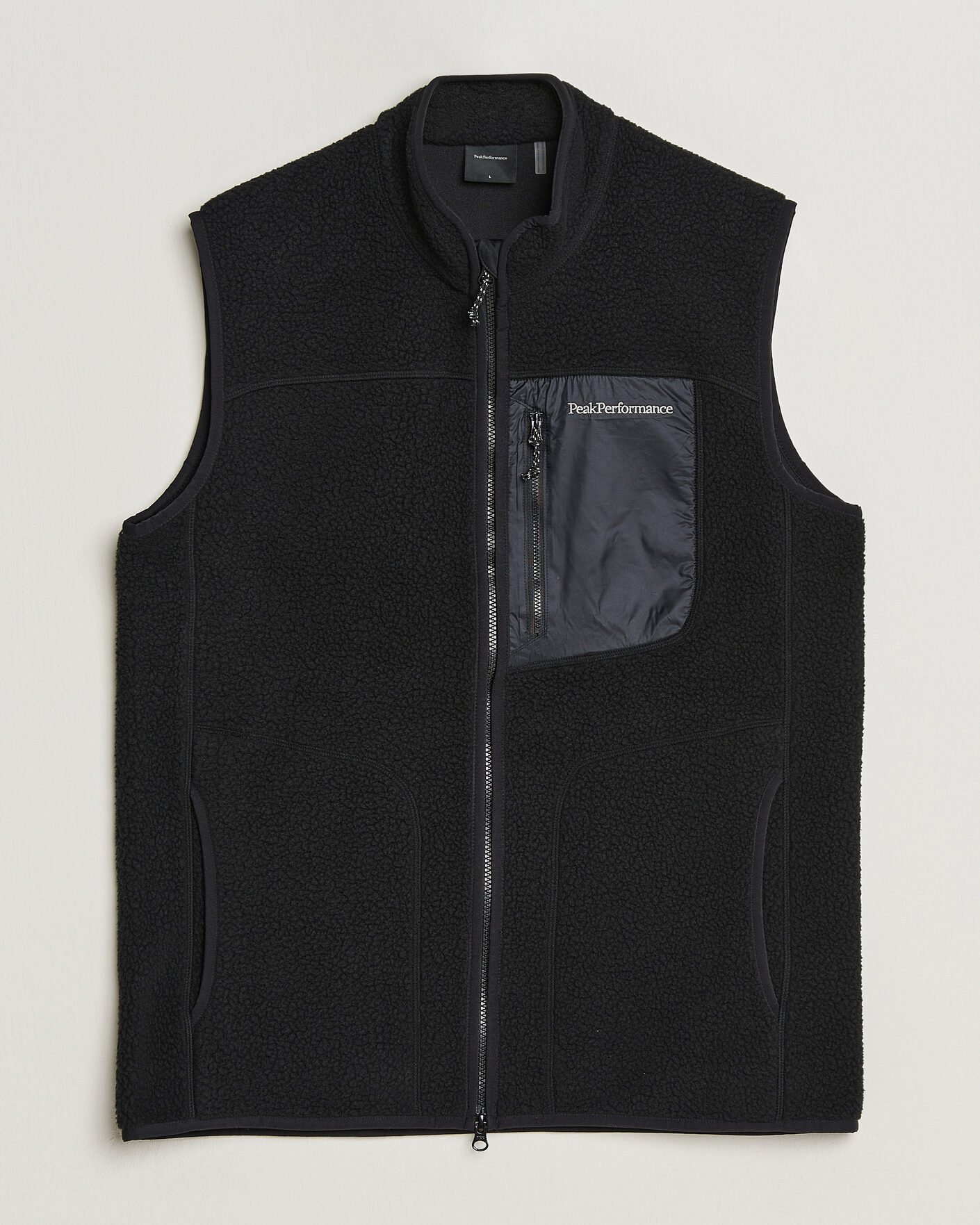 Heren | Truien | Peak Performance | Nature Rush Pile Vest Black