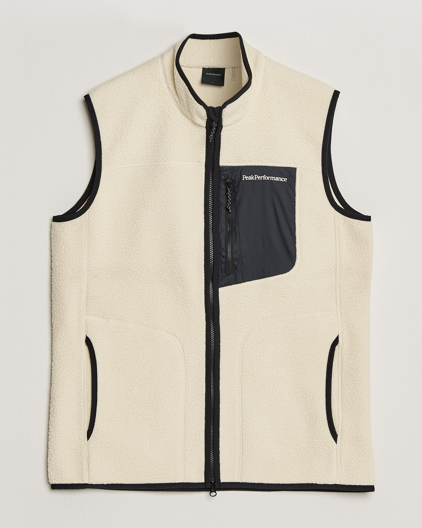 Heren | Gilets | Peak Performance | Nature Rush Pile Vest Sand Fog