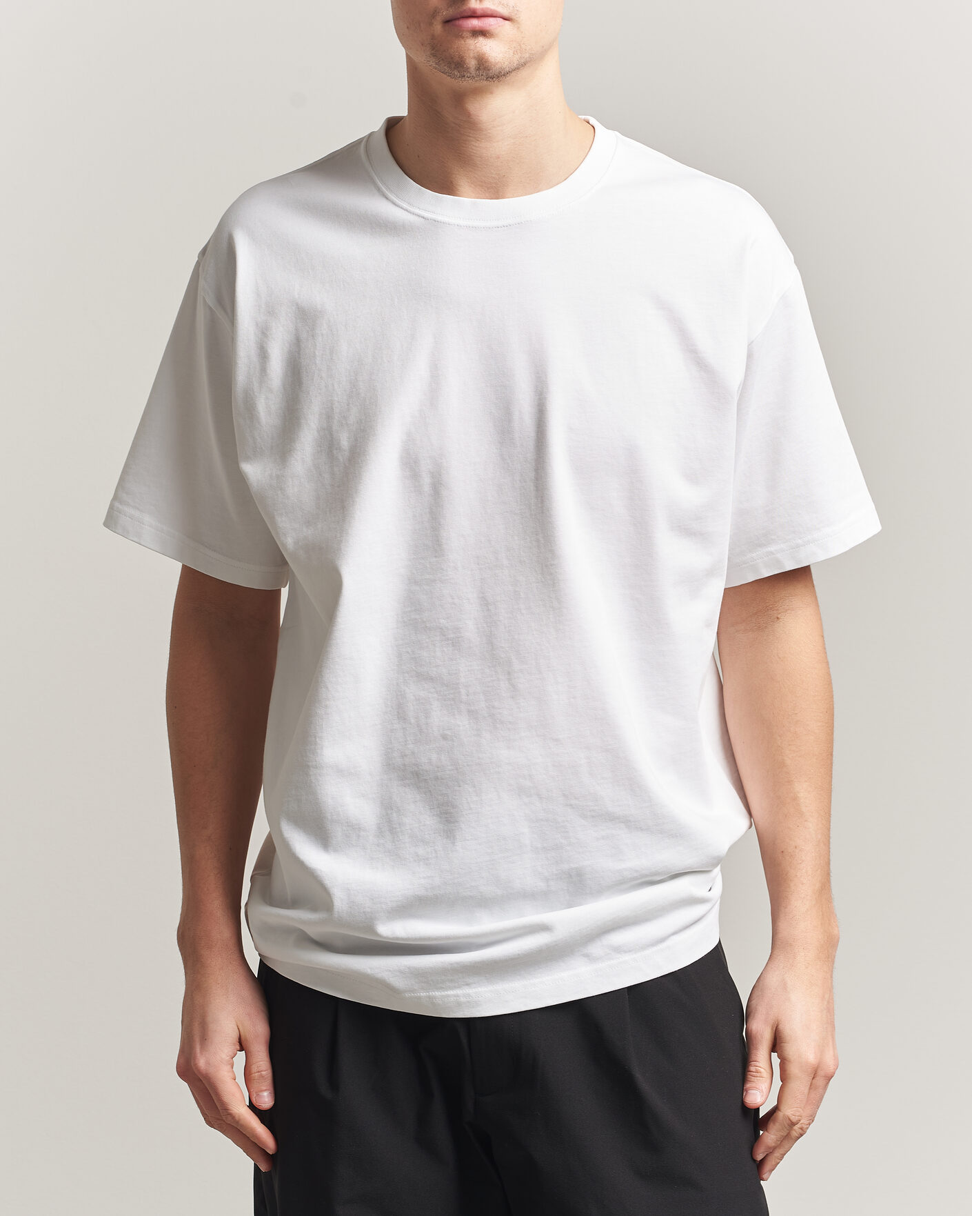 Heren | T-shirts | Peak Performance | Heavy Cotton T-Shirt White